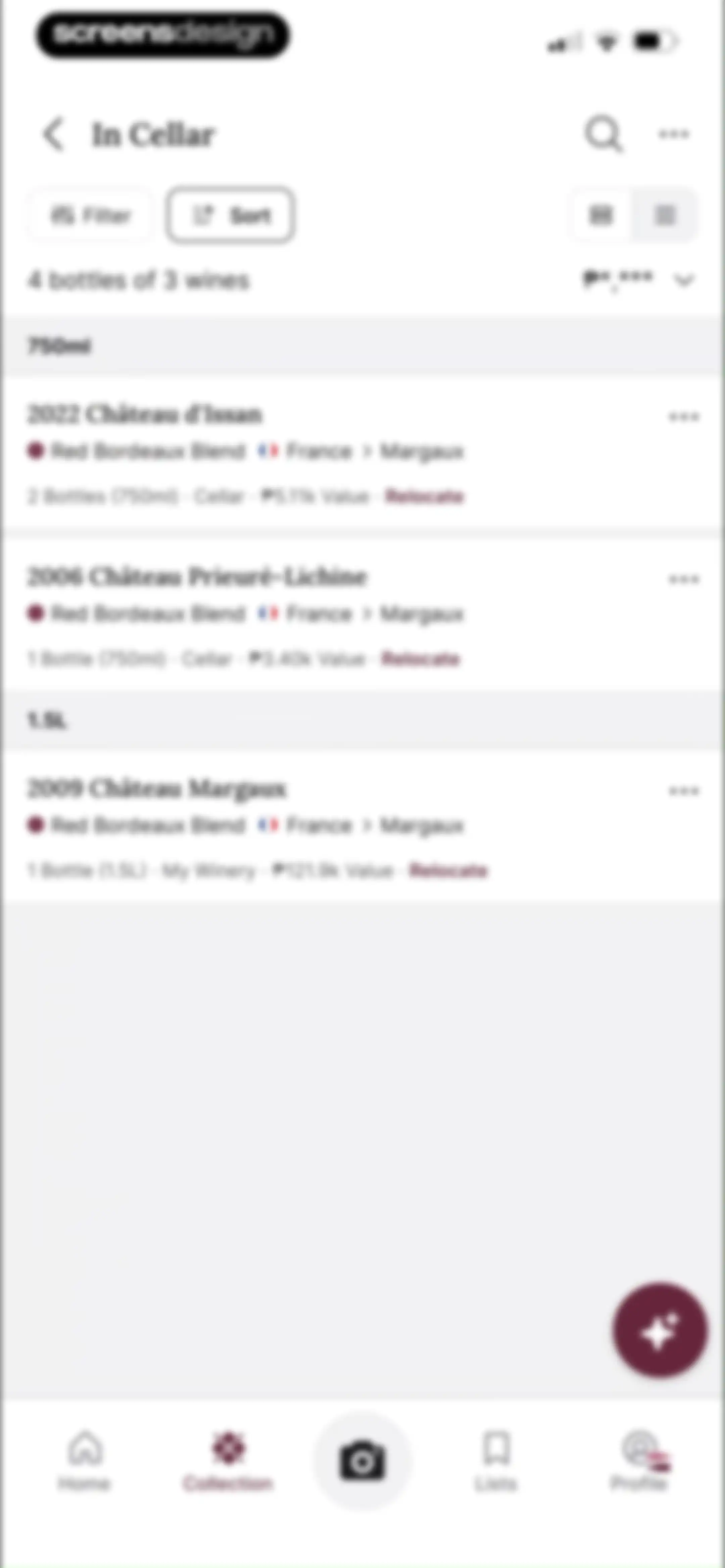 CellarTracker: #1 Wine Tracker screen 104