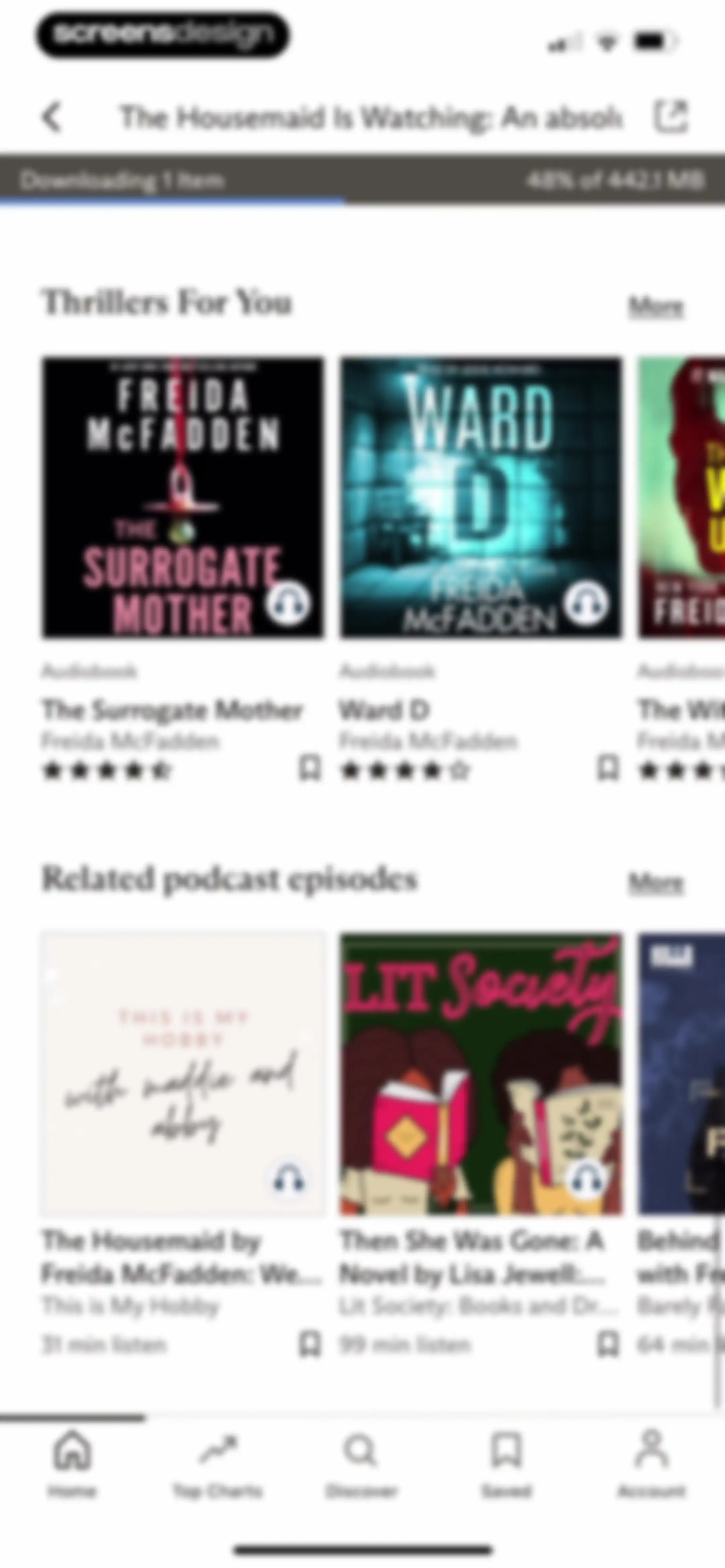 Everand: Audiobooks & Ebooks screen 39