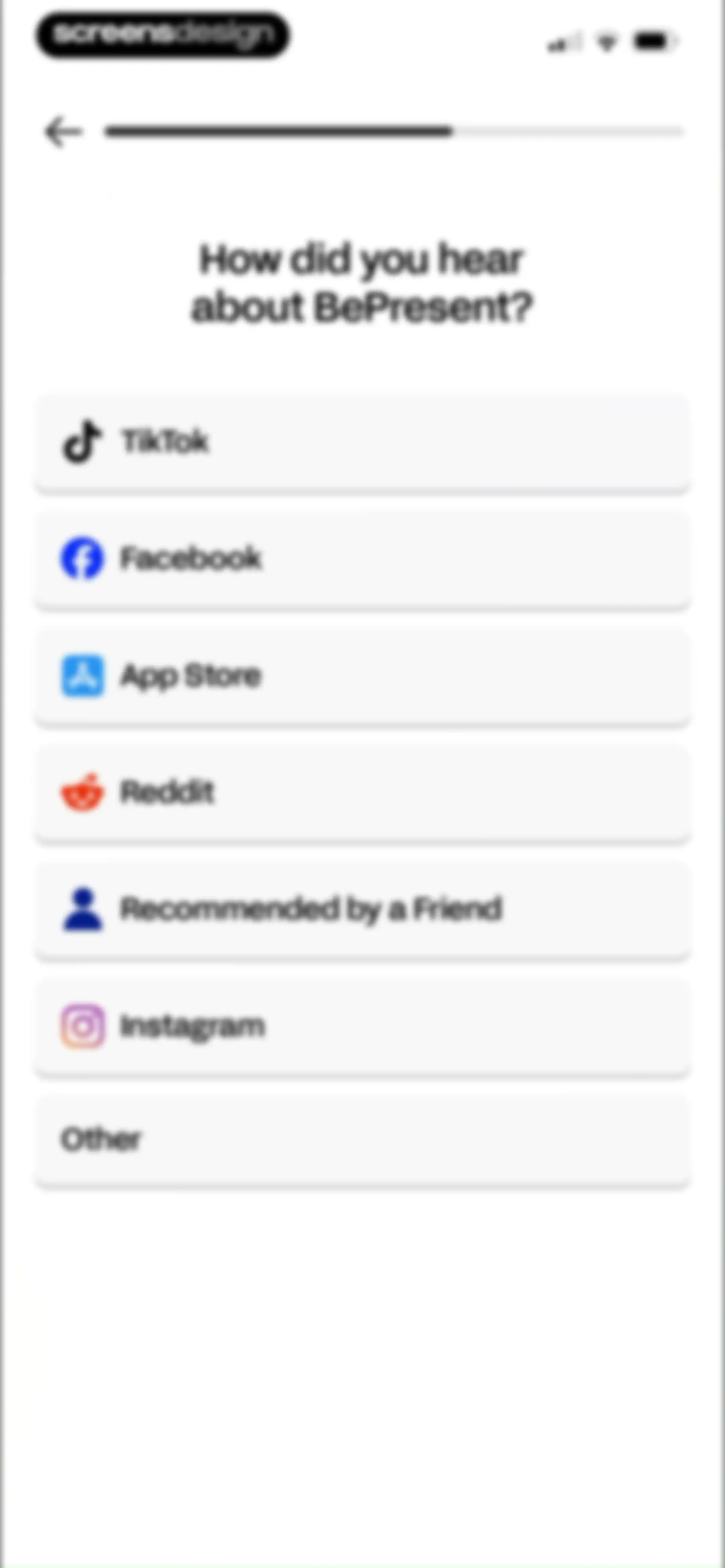 BePresent: Screen Time Control screen 36