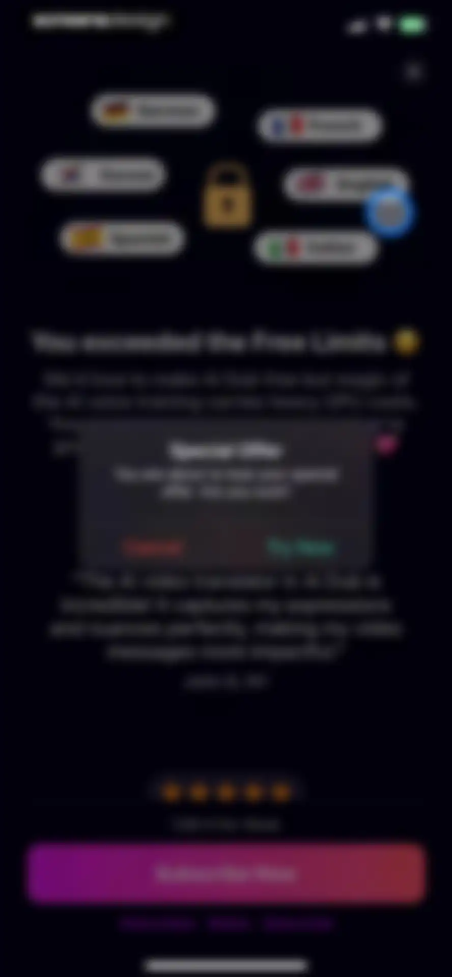 Voice Video Translator - AiDub screen 13
