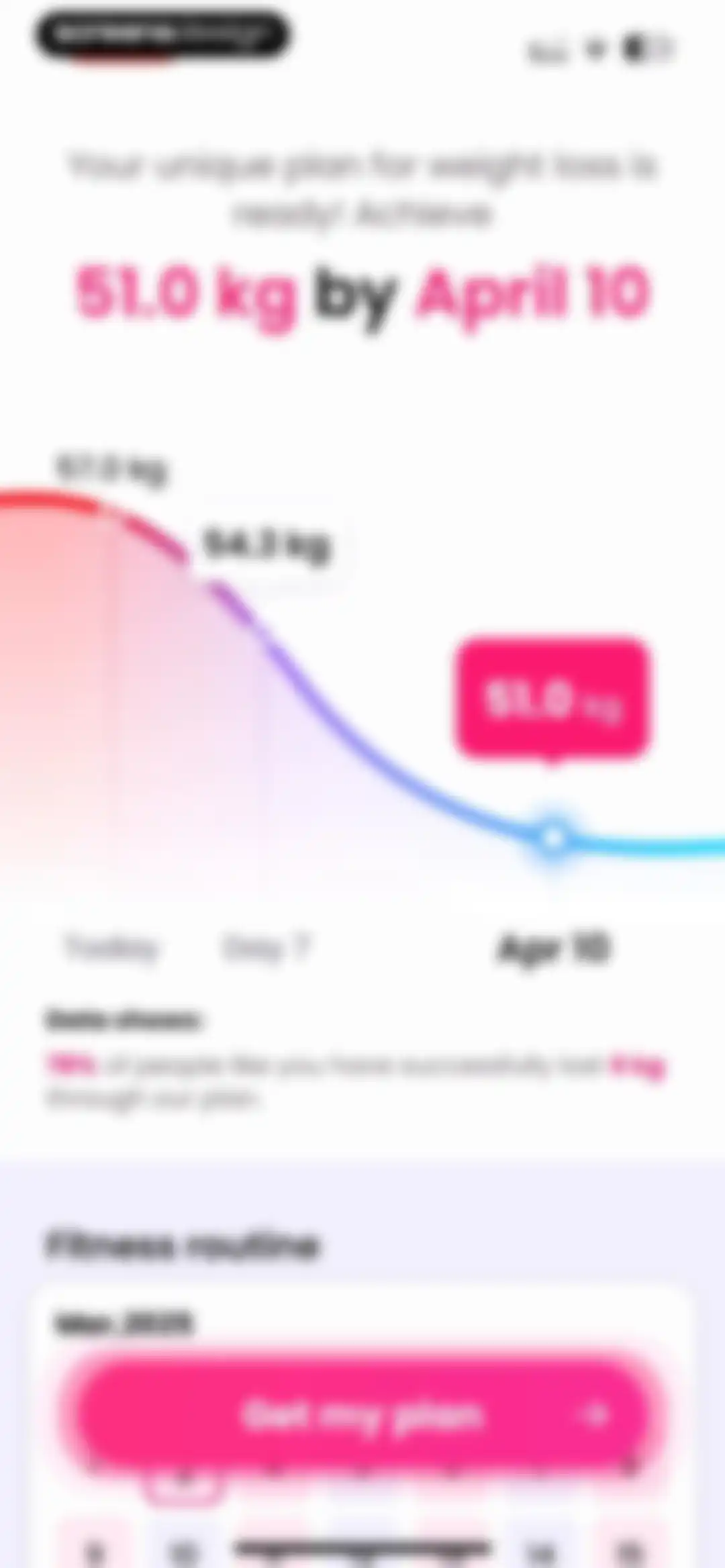 Lose Weight for Women at Home screen 57