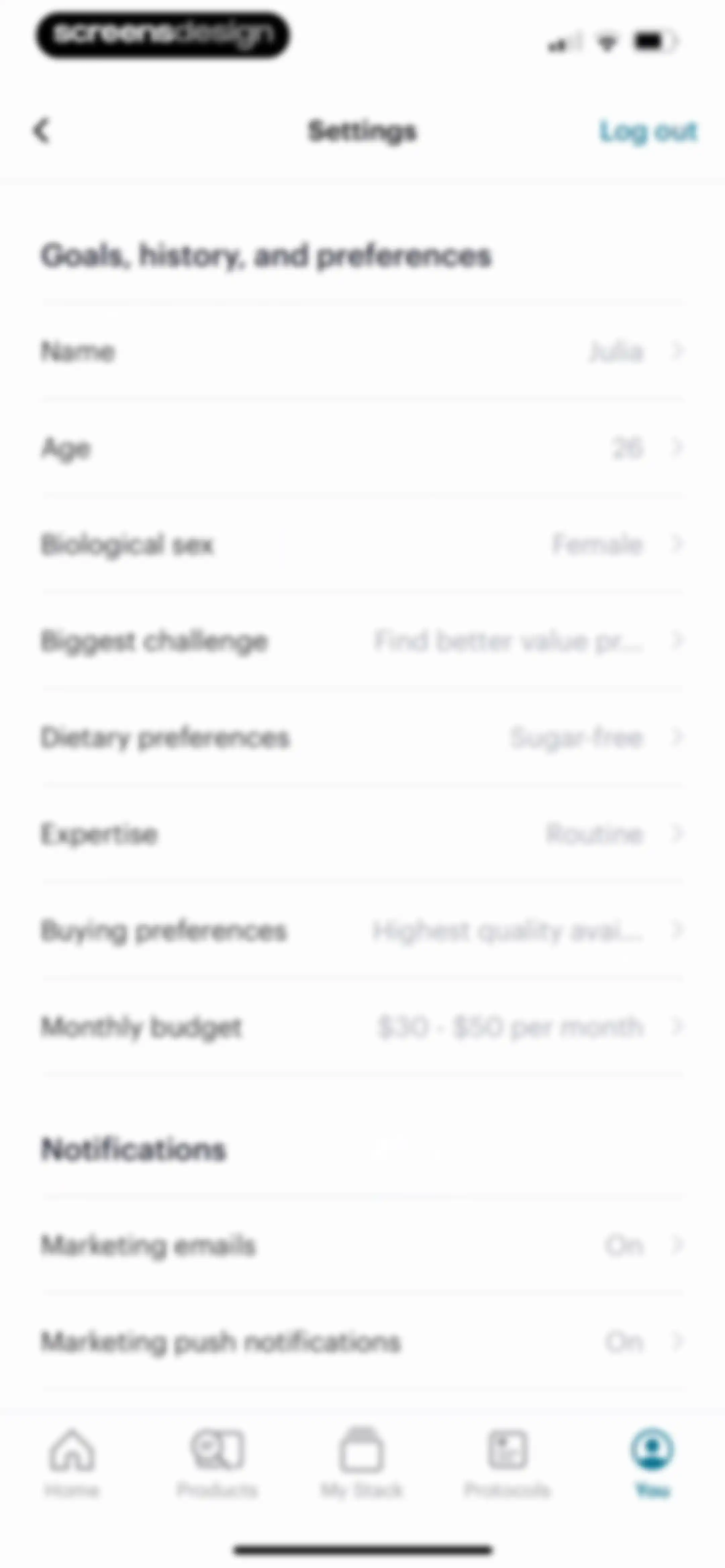 SuppCo: Supplement Scanner screen 169