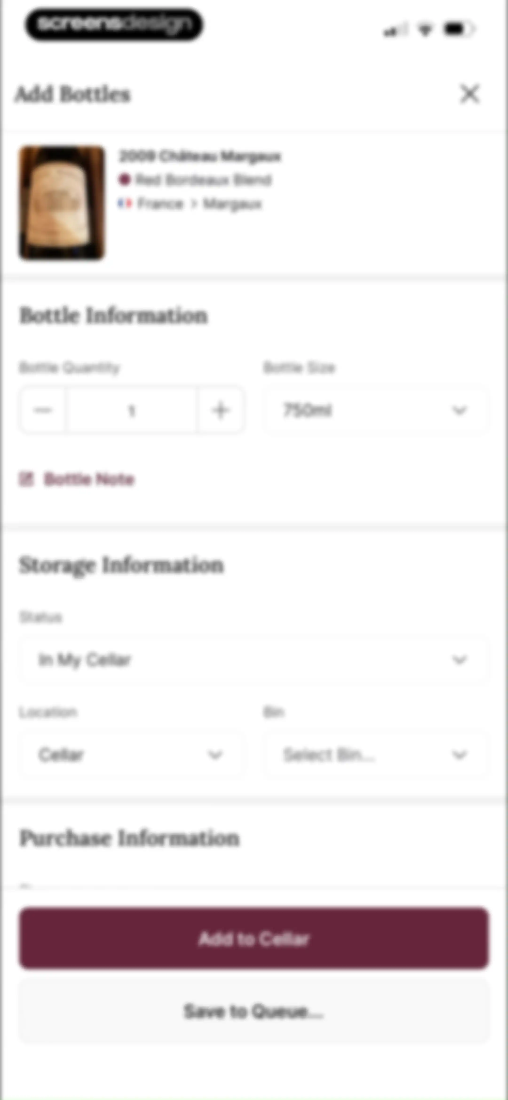 CellarTracker: #1 Wine Tracker screen 24