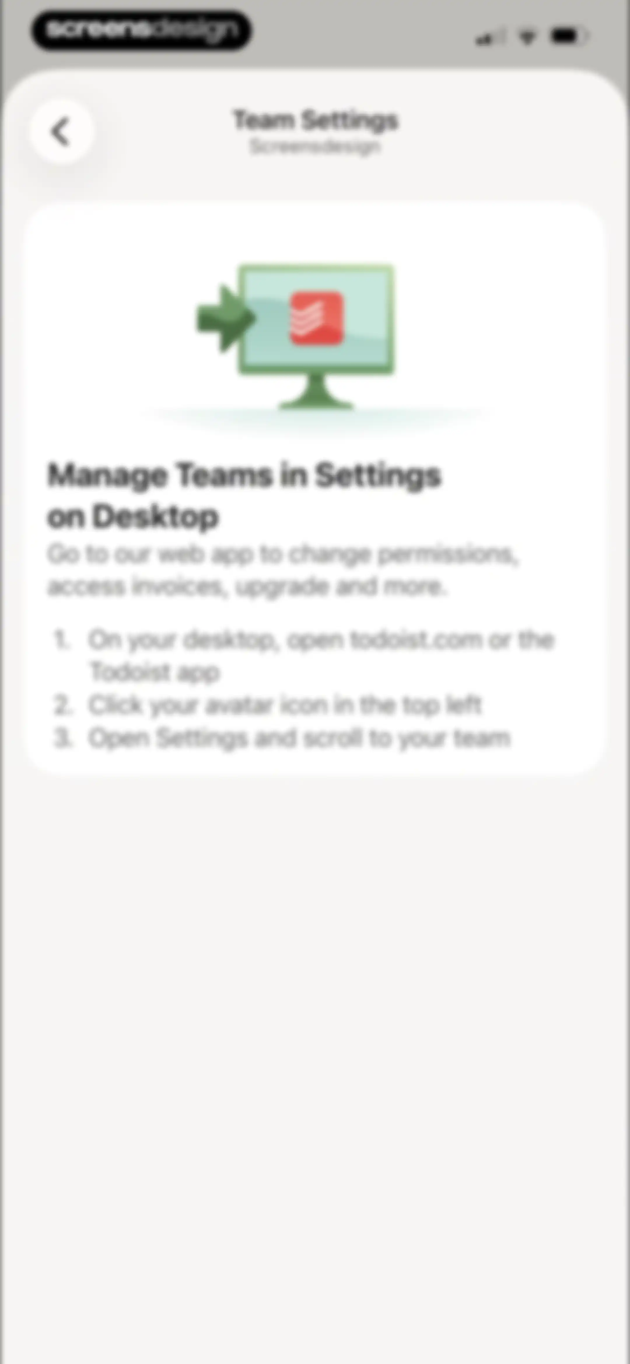 Todoist: To Do List & Calendar screen 192