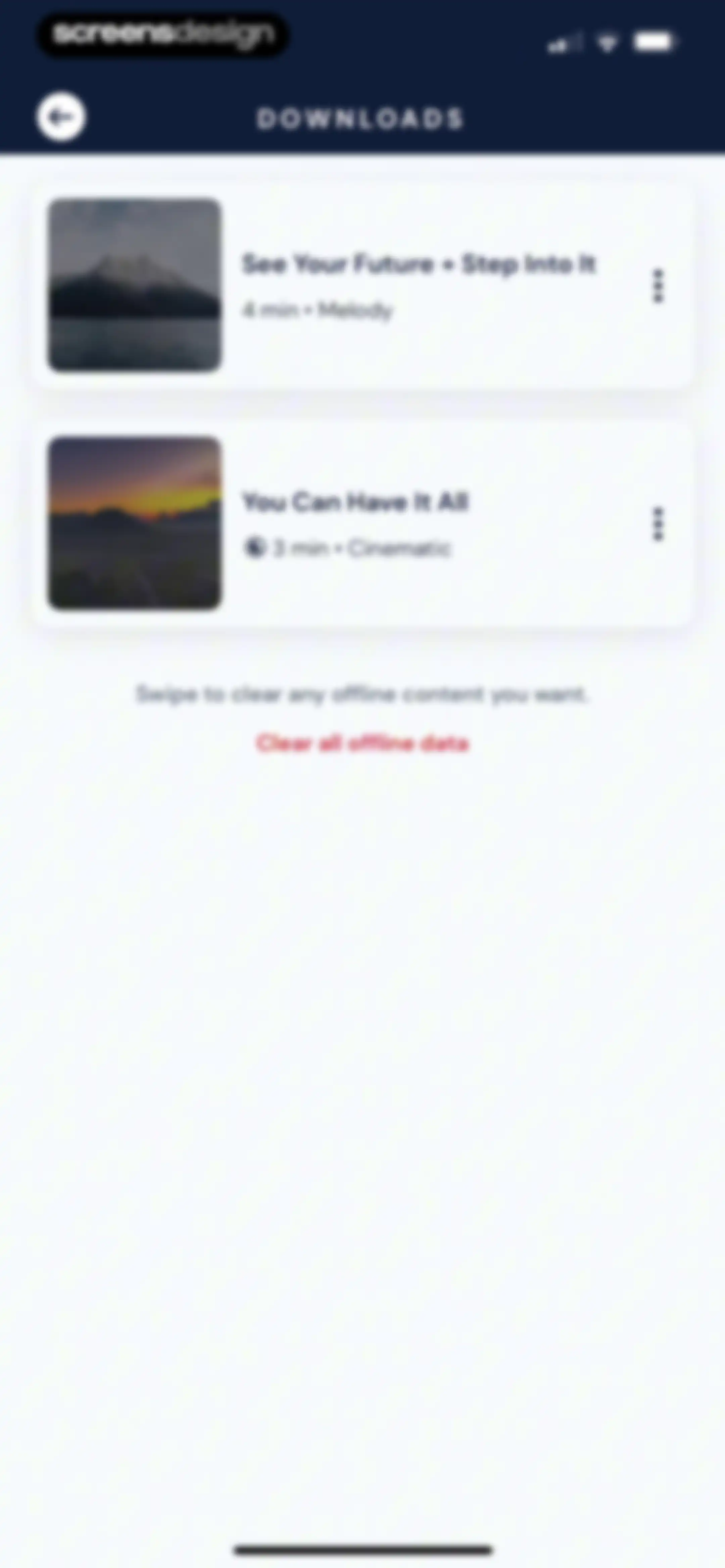 Activations: Daily Motivation screen 83