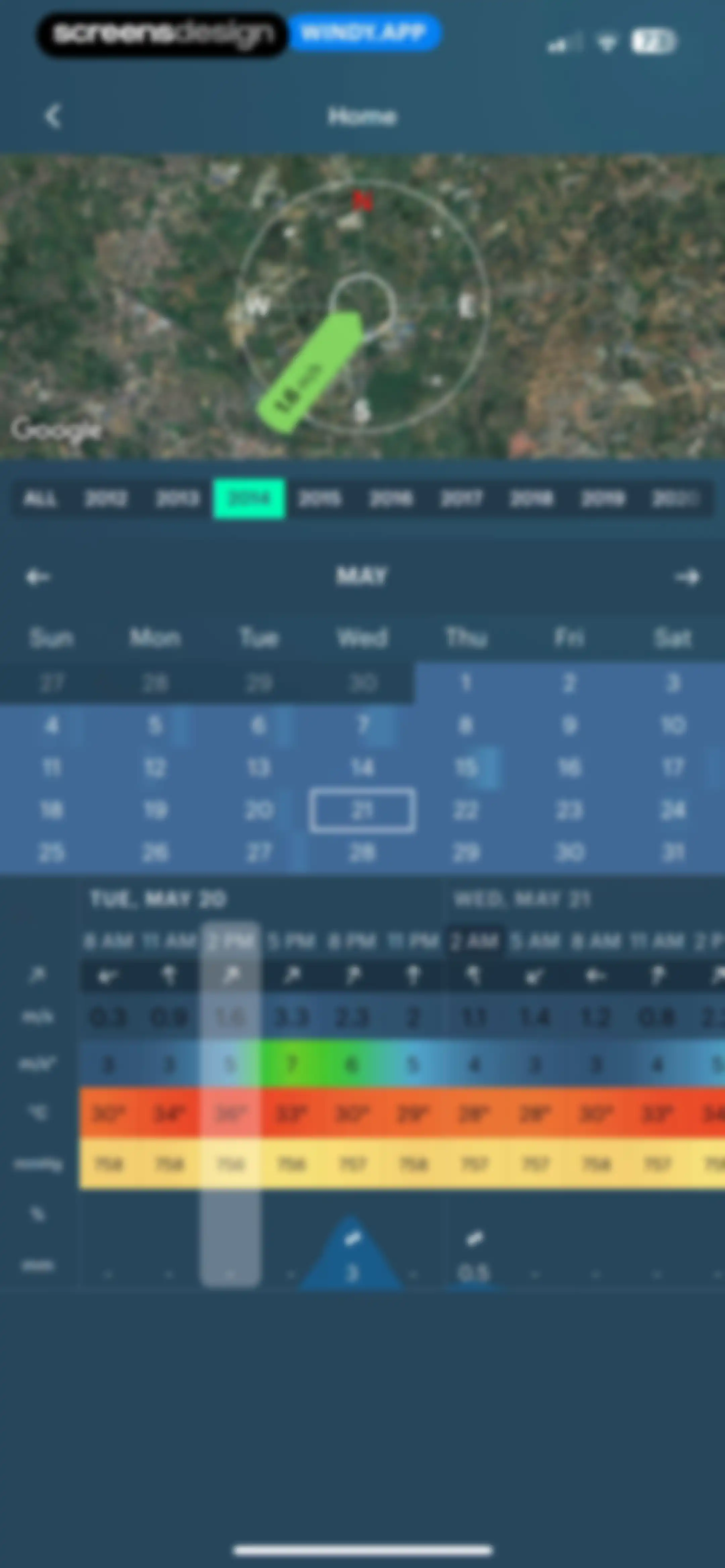 Windy.app — Wind, Tides, Radar screen 35