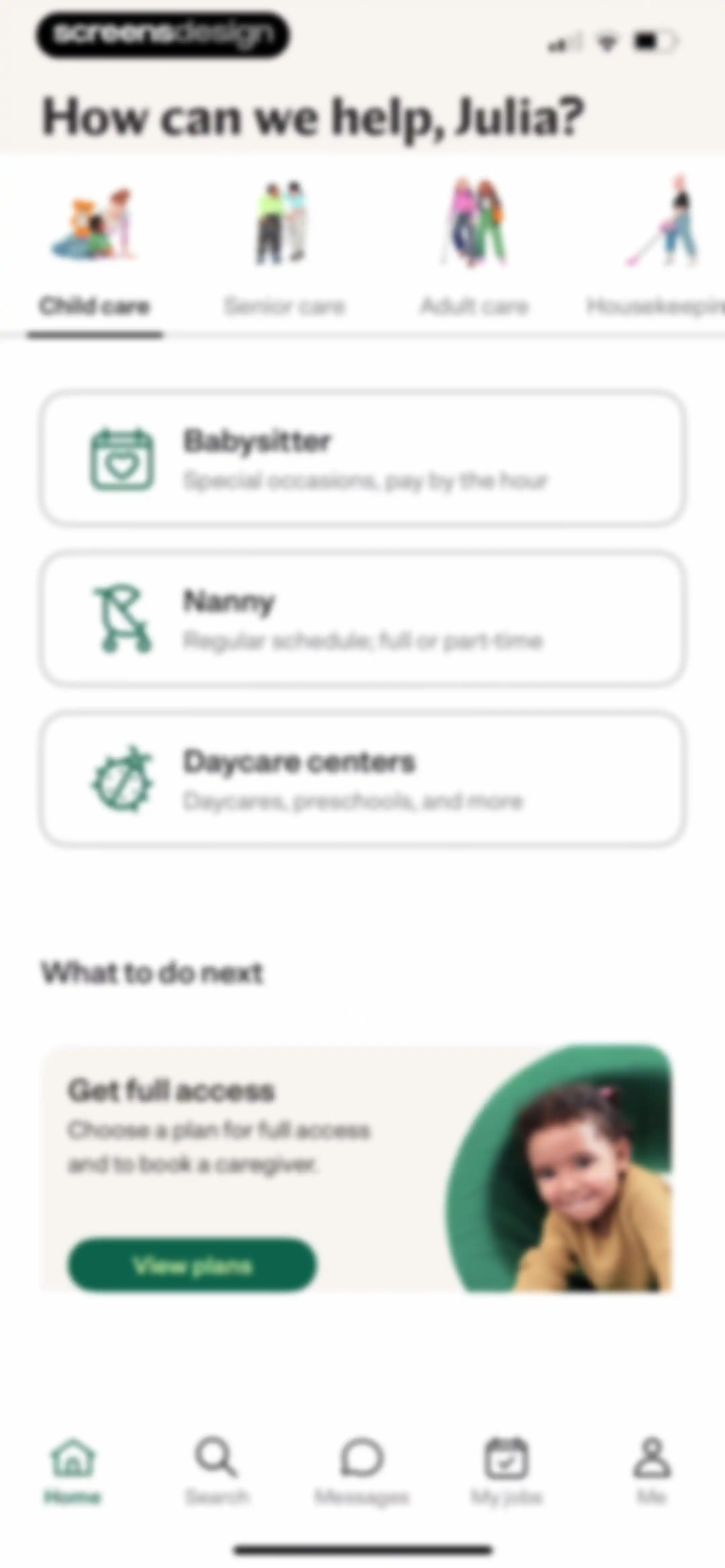 Care.com: Hire Caregivers screen 31