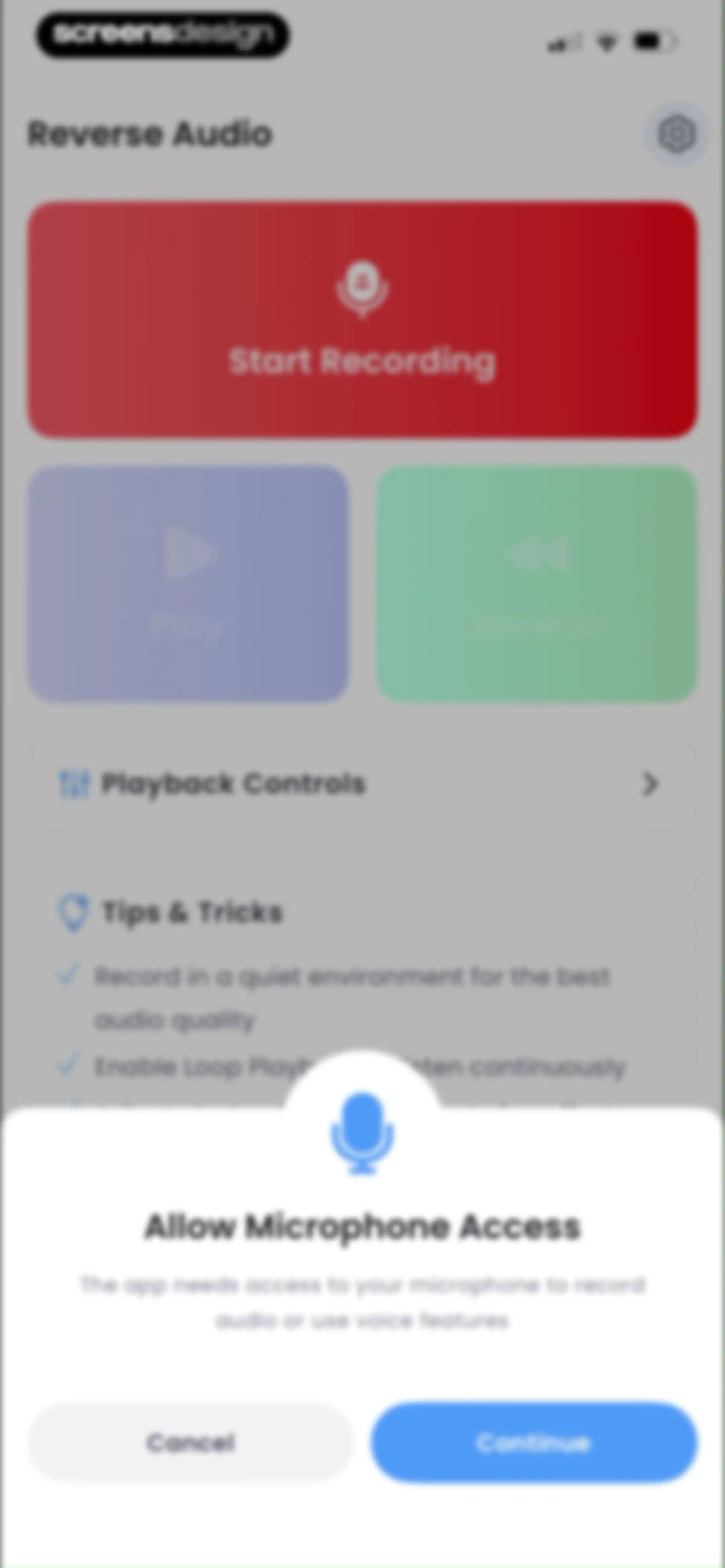 Reverse Audio: Sing Challenge screen 11