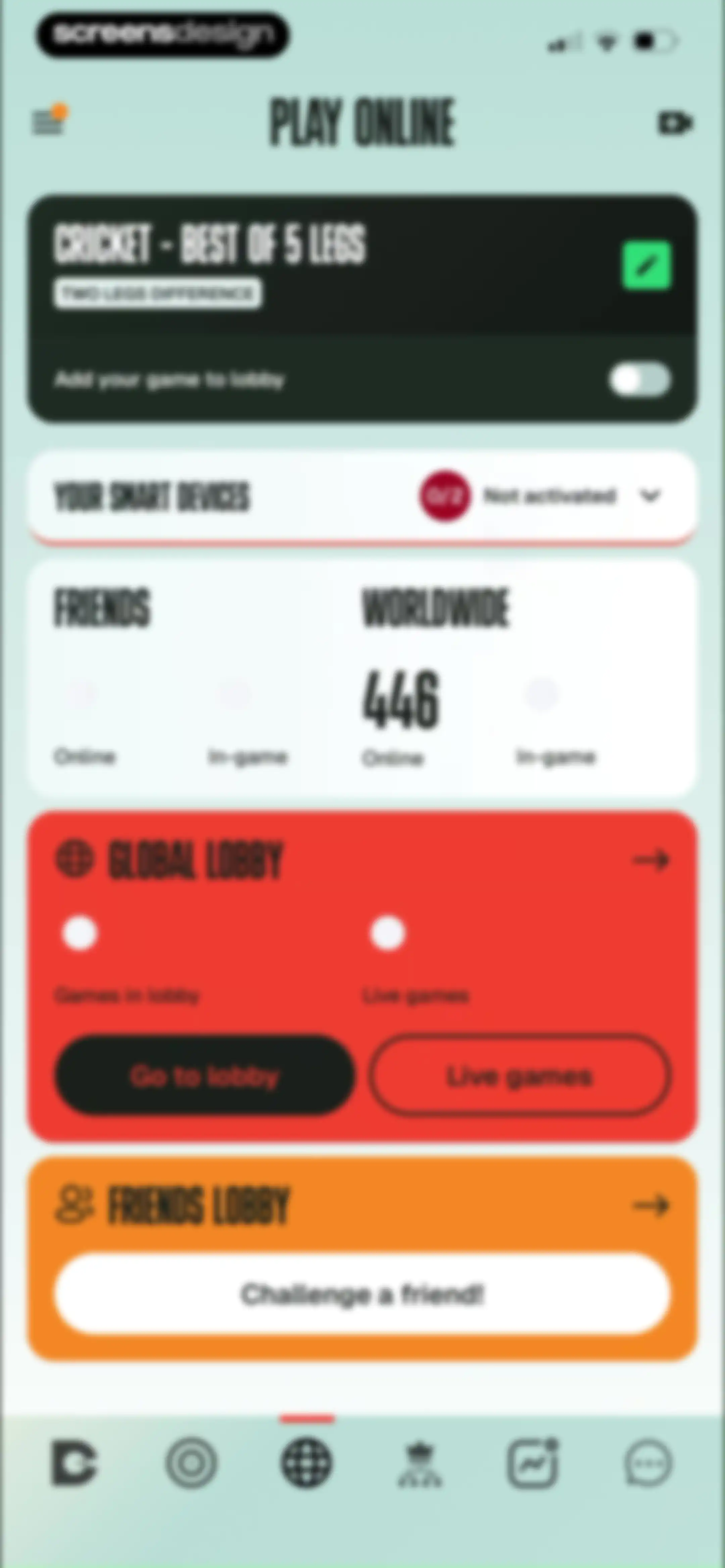 DartCounter screen 122