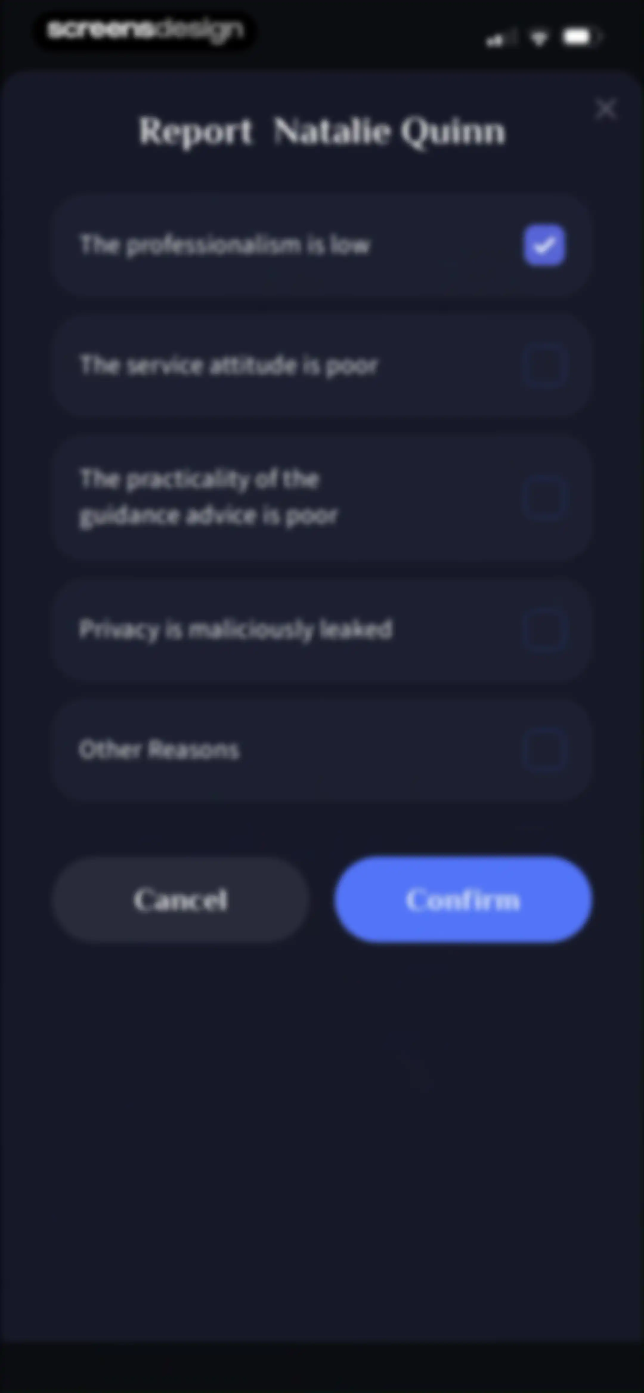 HealTalk - Text Reading screen 39