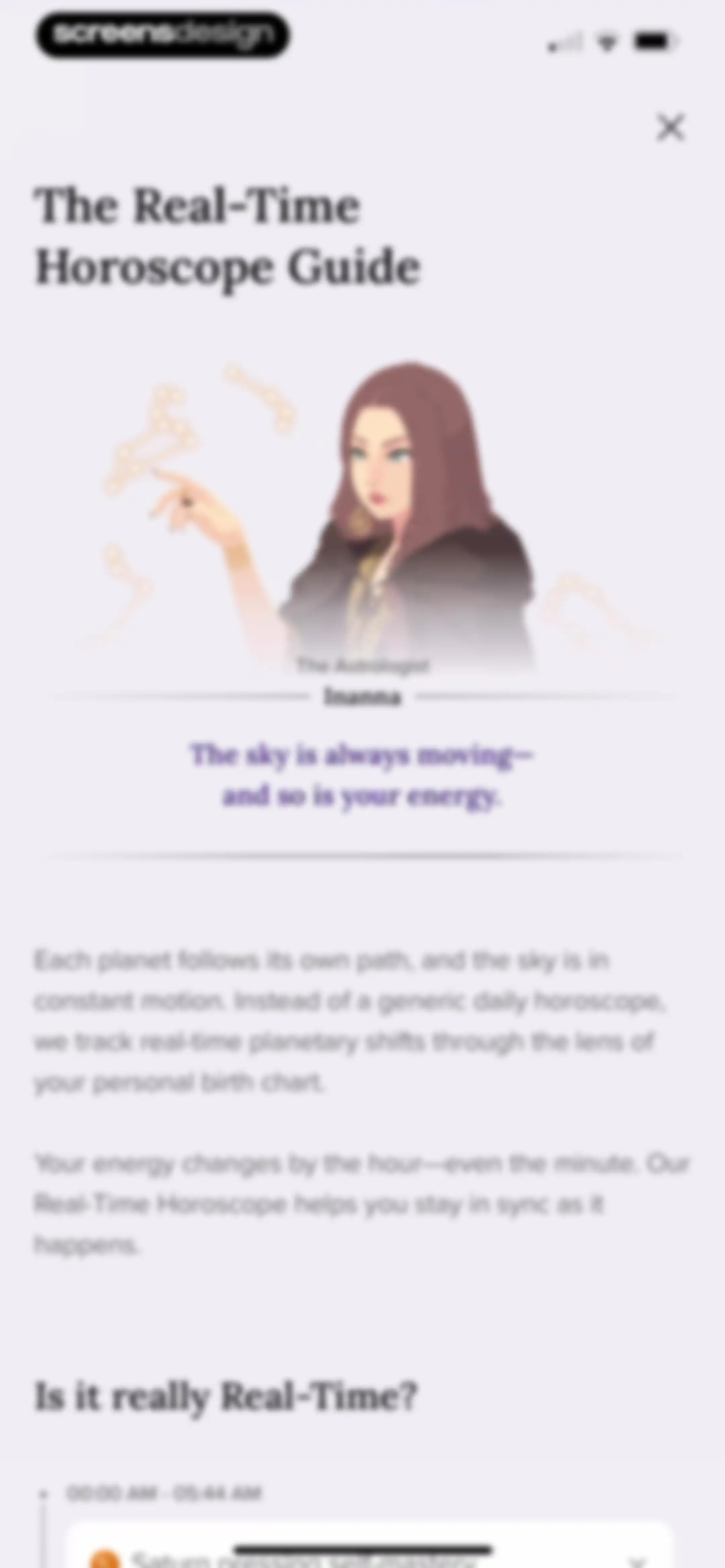 FORCETELLER: Daily Horoscope screen 93