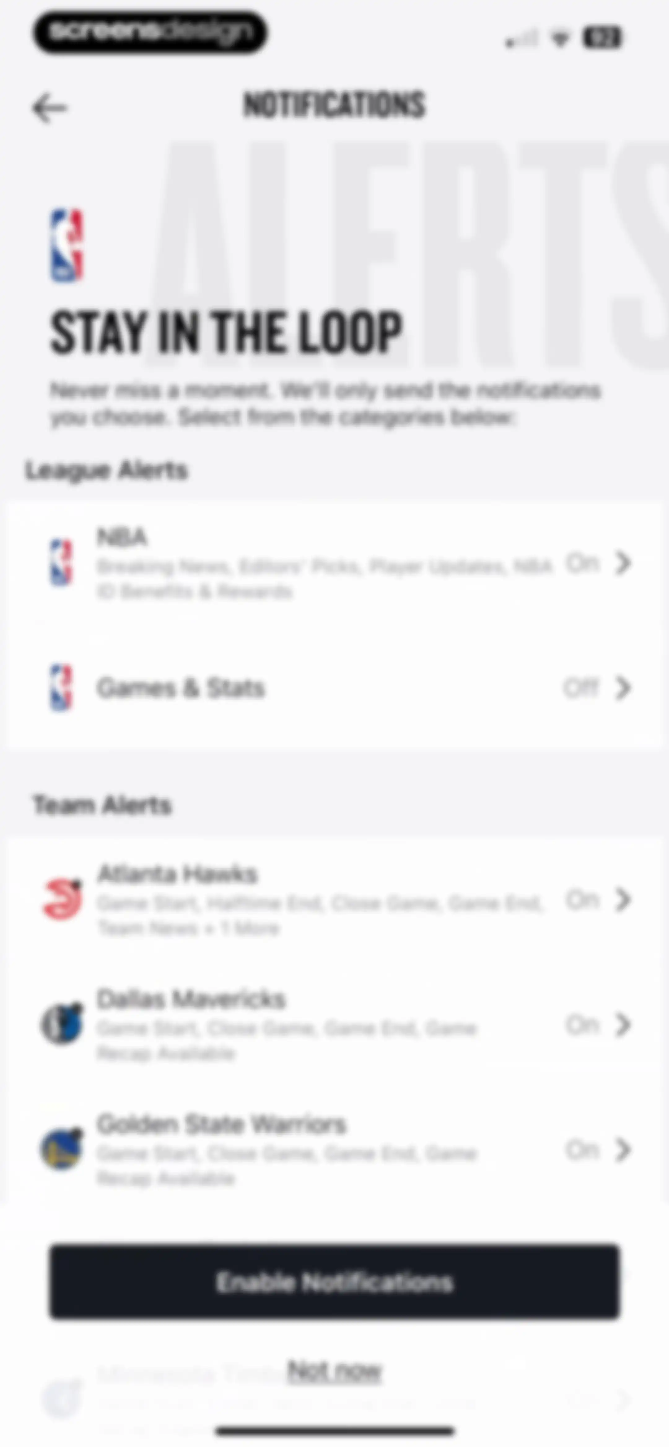 NBA: Live Games & Scores screen 8