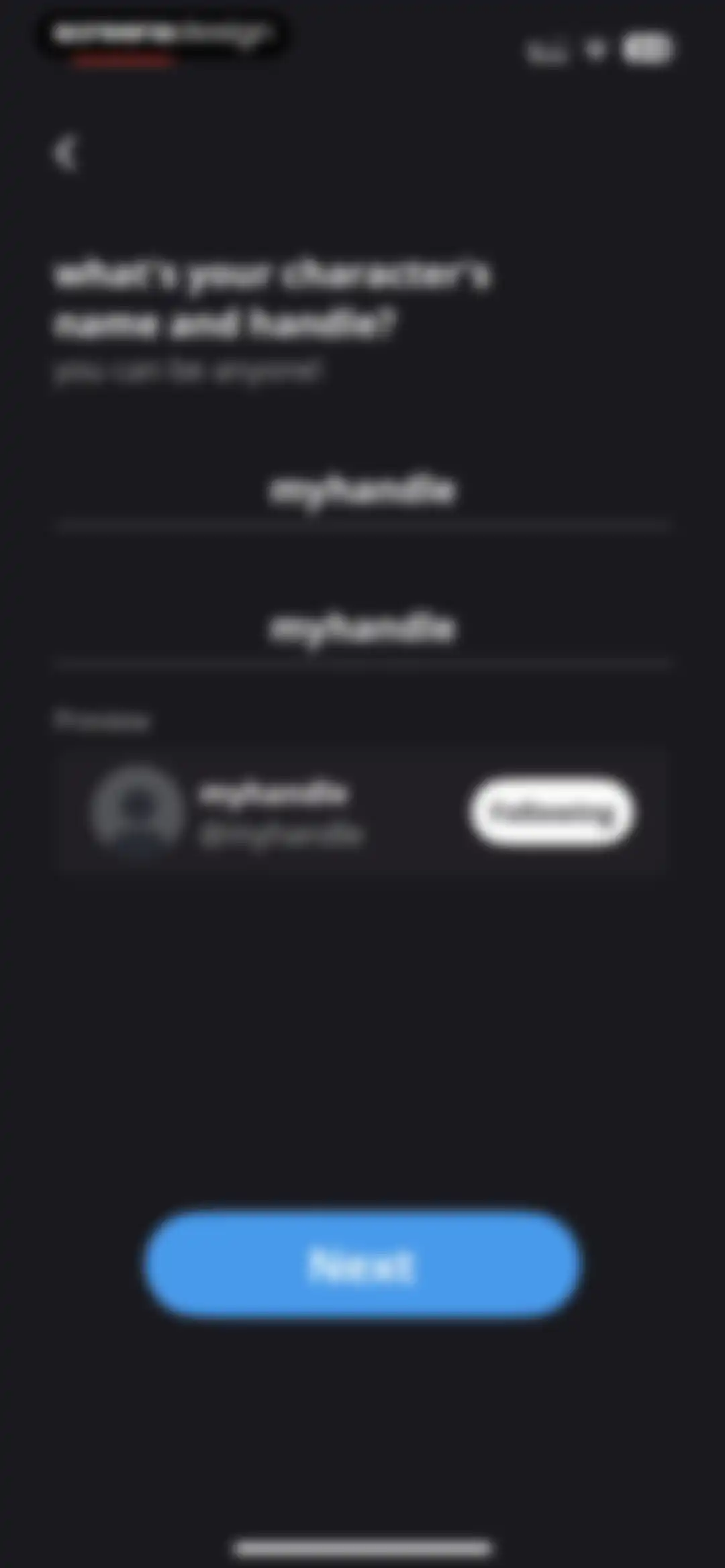 status - sims but social media screen 11