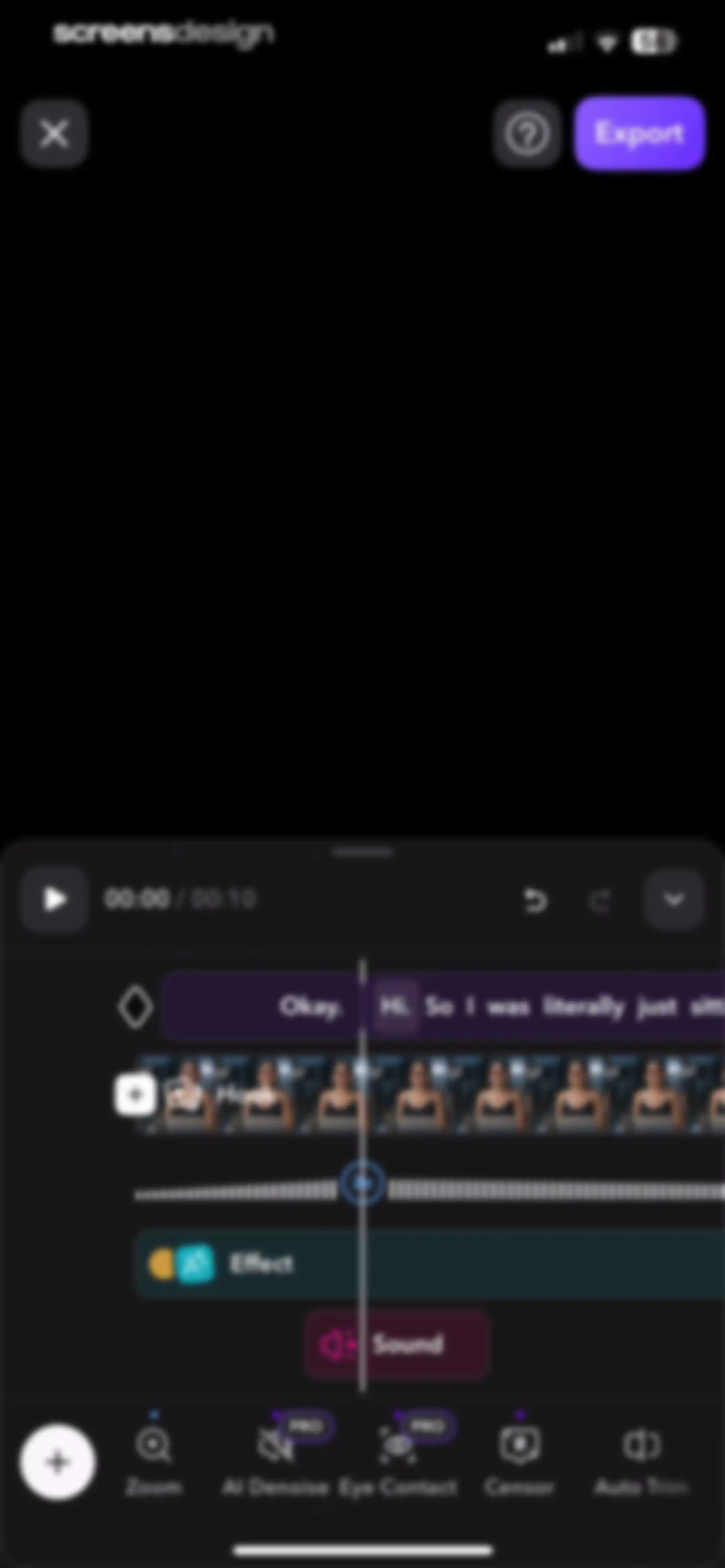 Captions: AI Edits Your Video screen 54