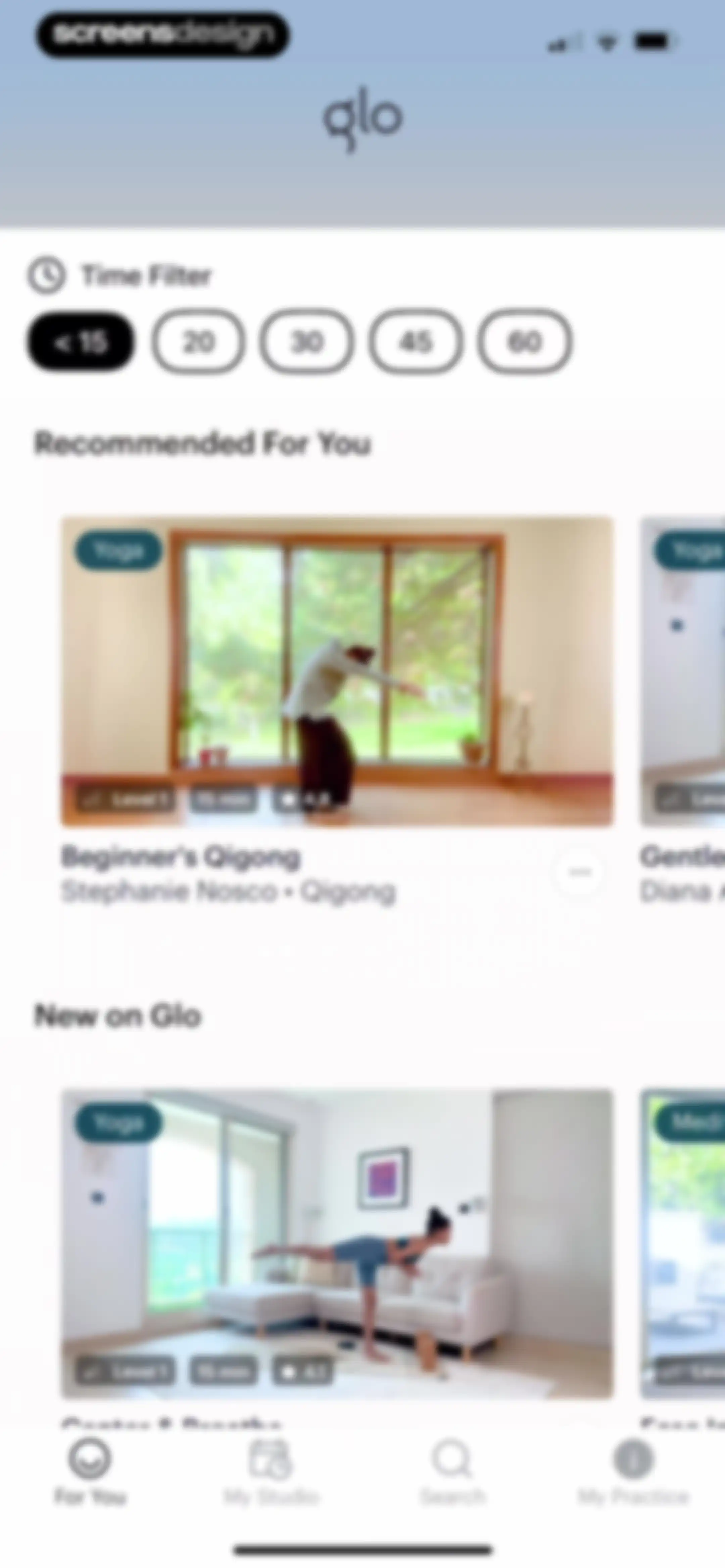 Glo | Yoga and Meditation App screen 18