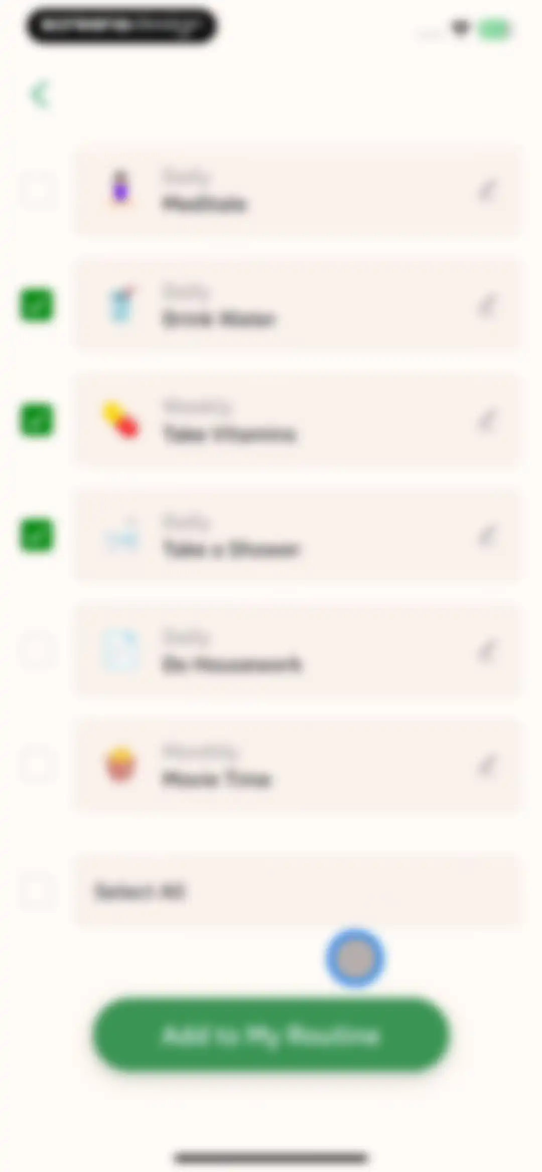 Daily Health - Healthy Routine screen 59