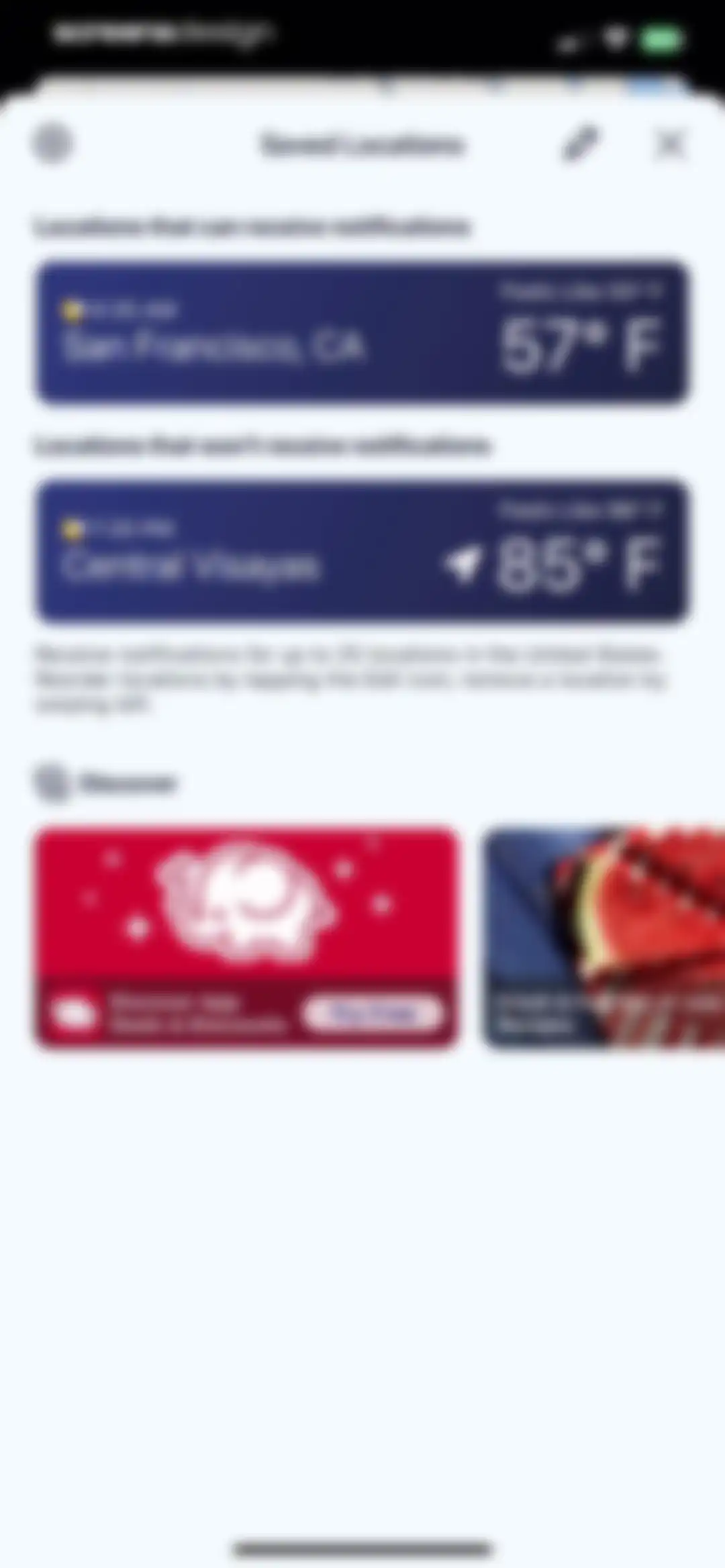 Weather Hi-Def Radar Forecast screen 20
