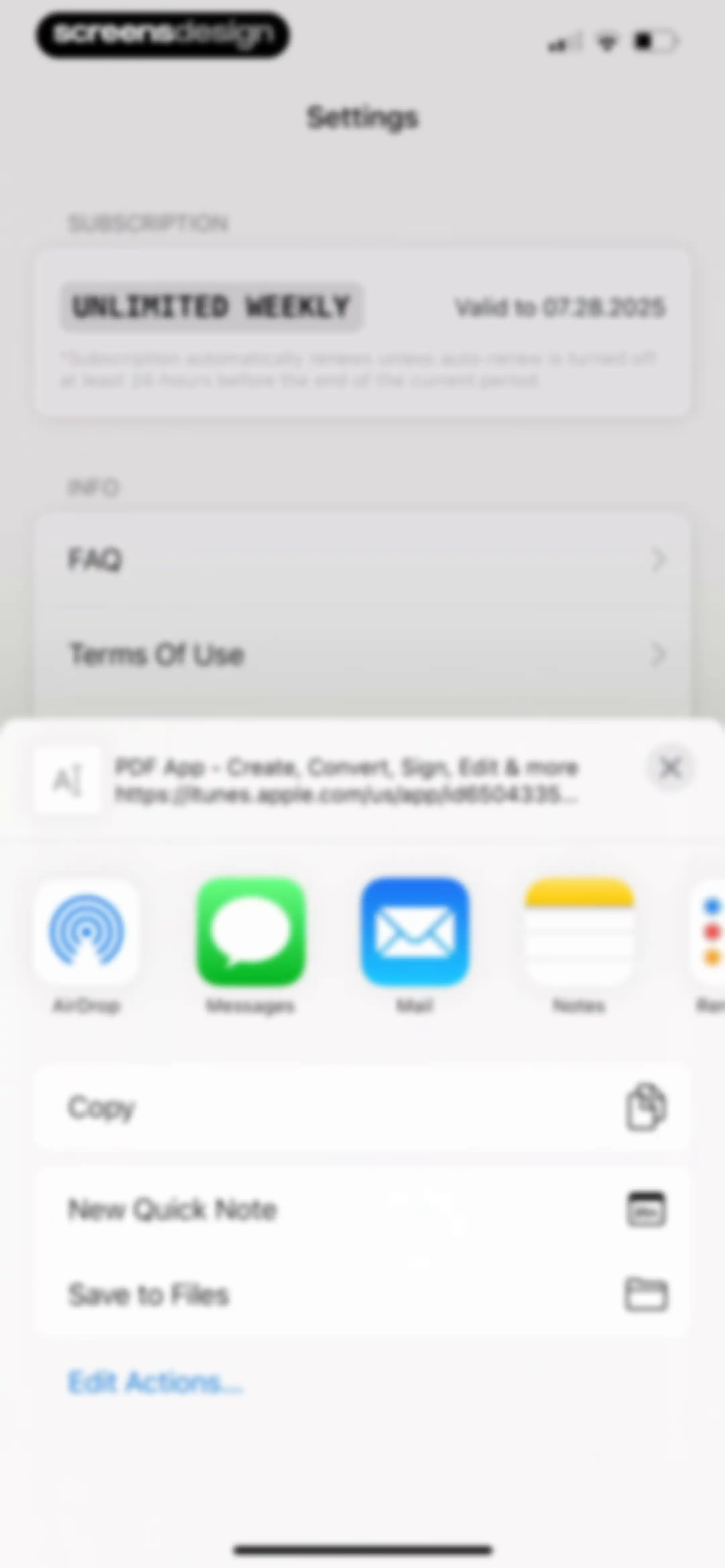 PDF App: Convert, Create, Sign screen 64