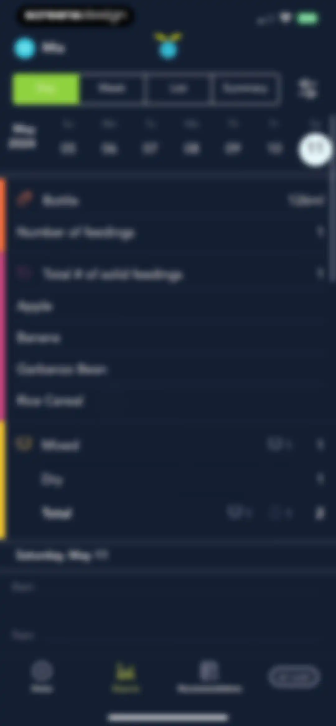 Huckleberry: Baby Tracker screen 59