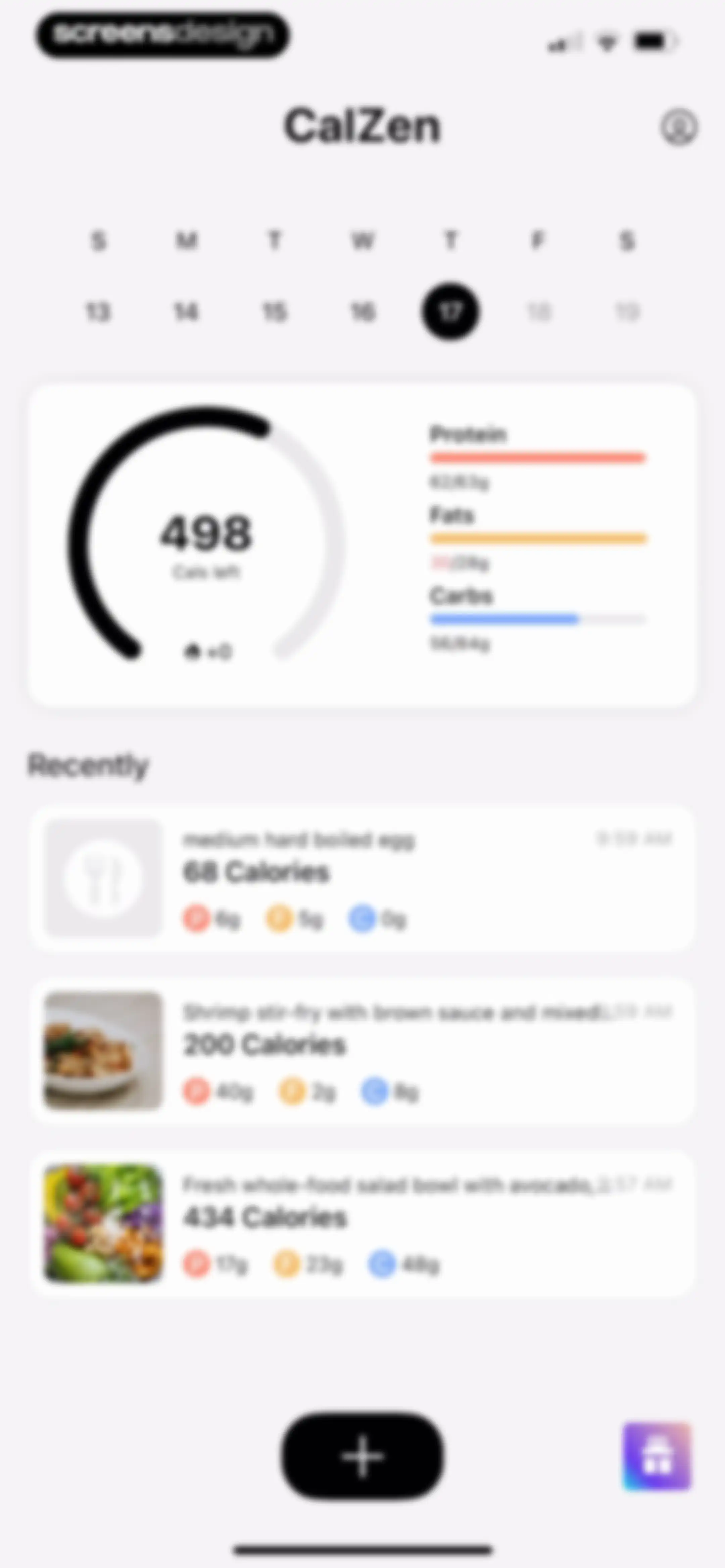 CalZen AI Food Calorie Counter screen 59