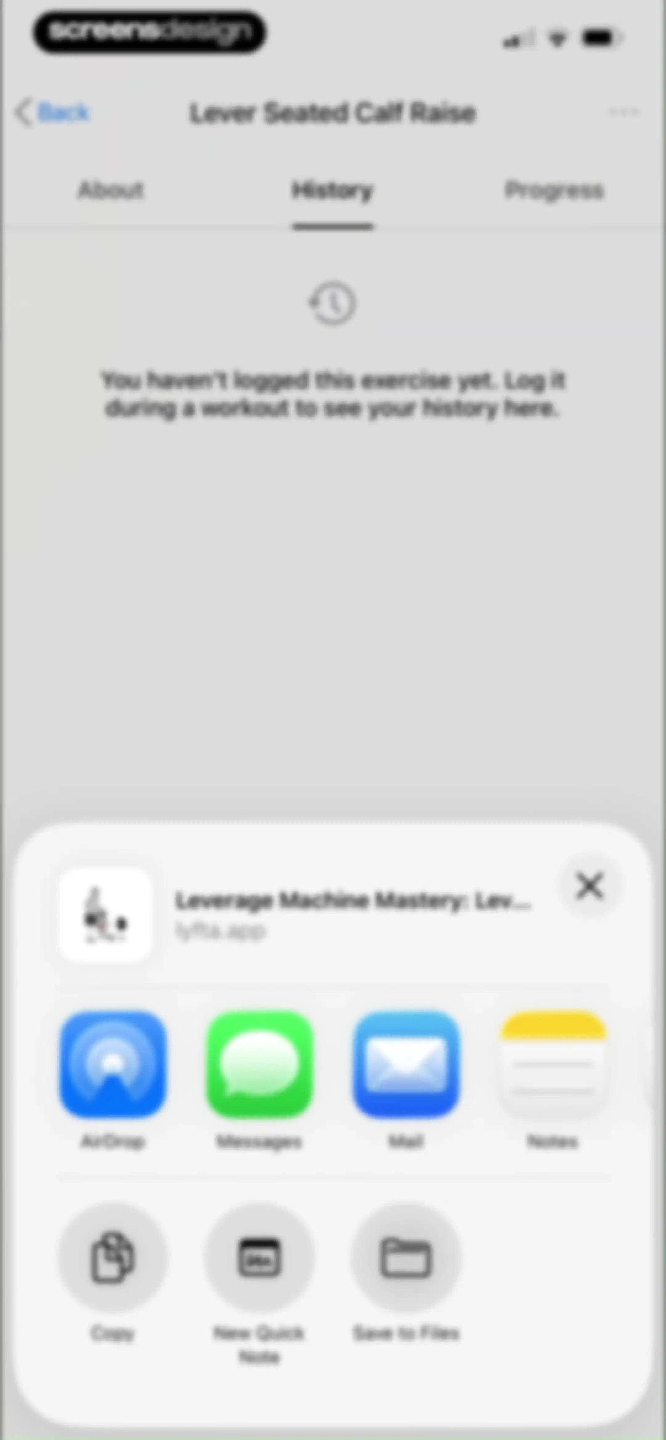 Lyfta: Gym Workout Tracker Log screen 78