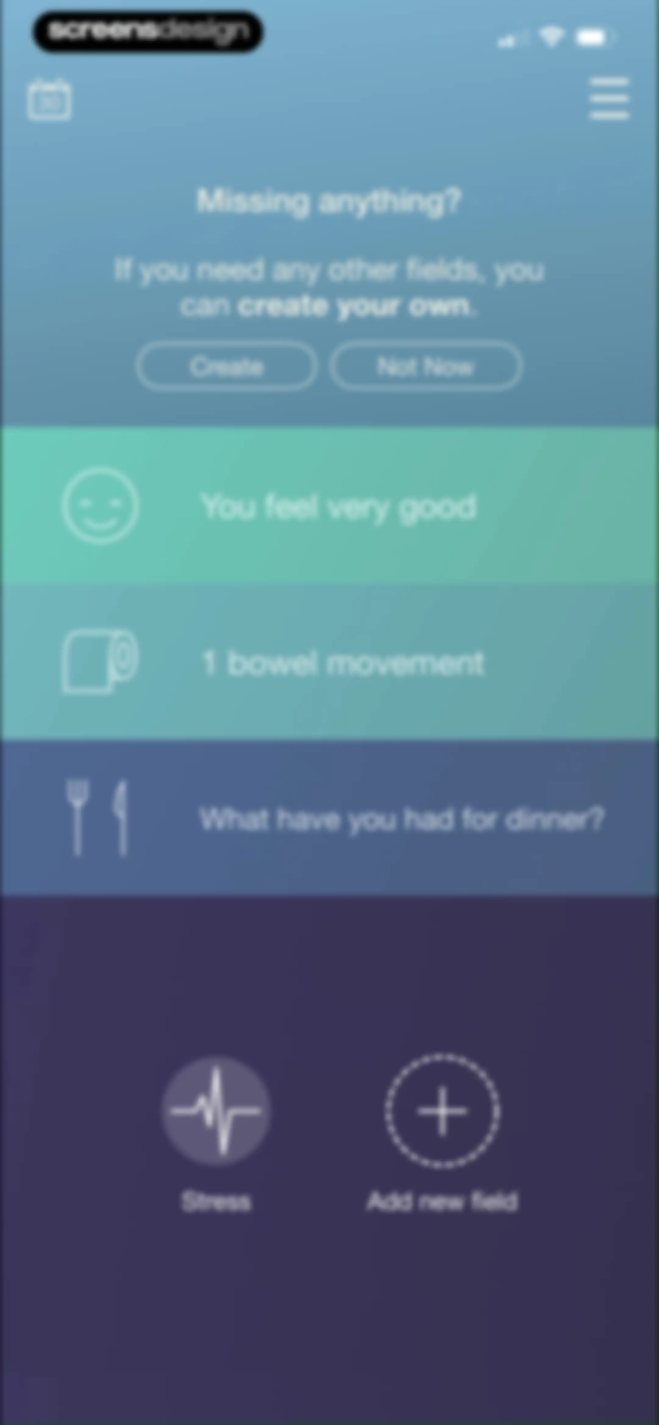 Bowelle - The IBS tracker screen 28