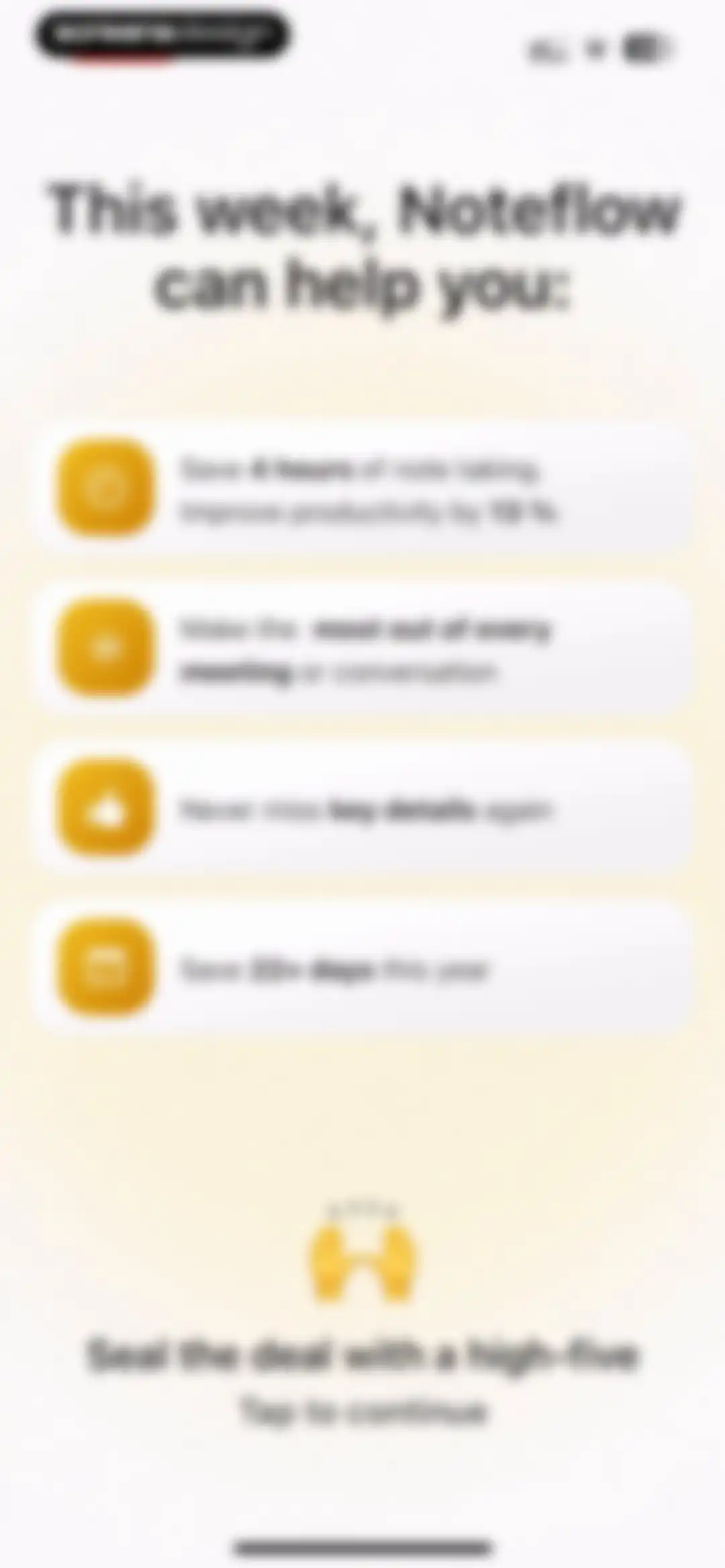 Noteflow: AI Notes Taking screen 8