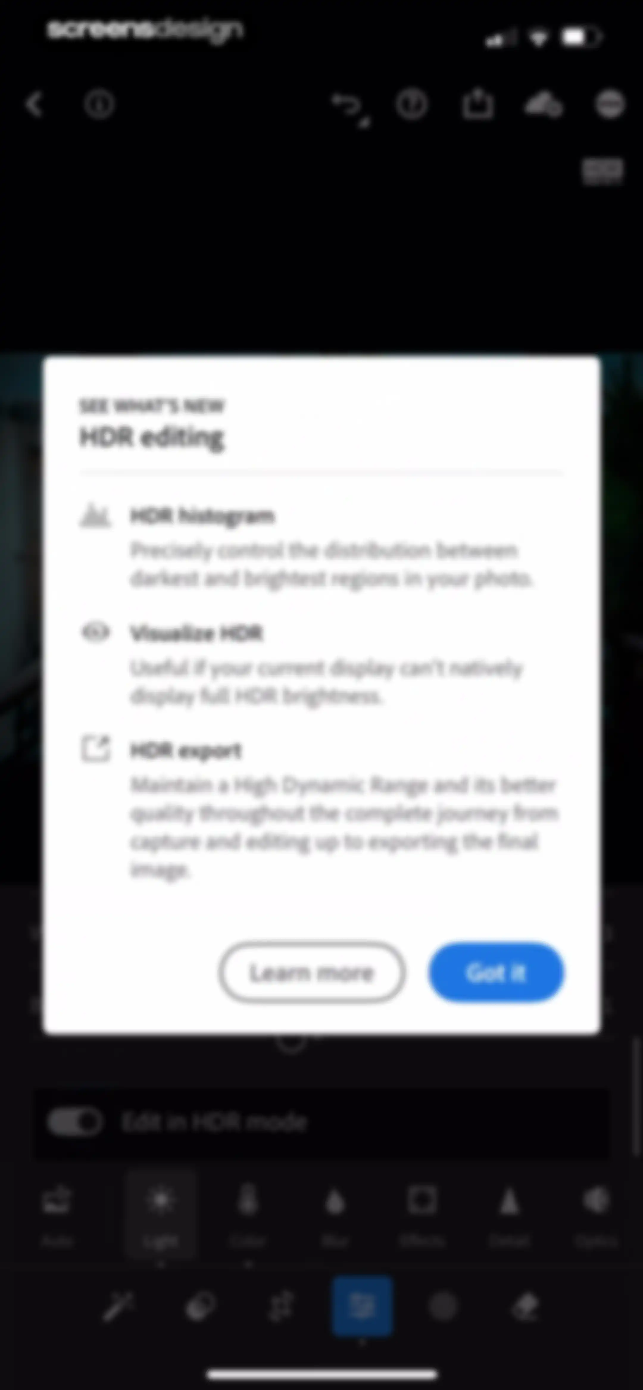 Lightroom: AI Photo Editor screen 39