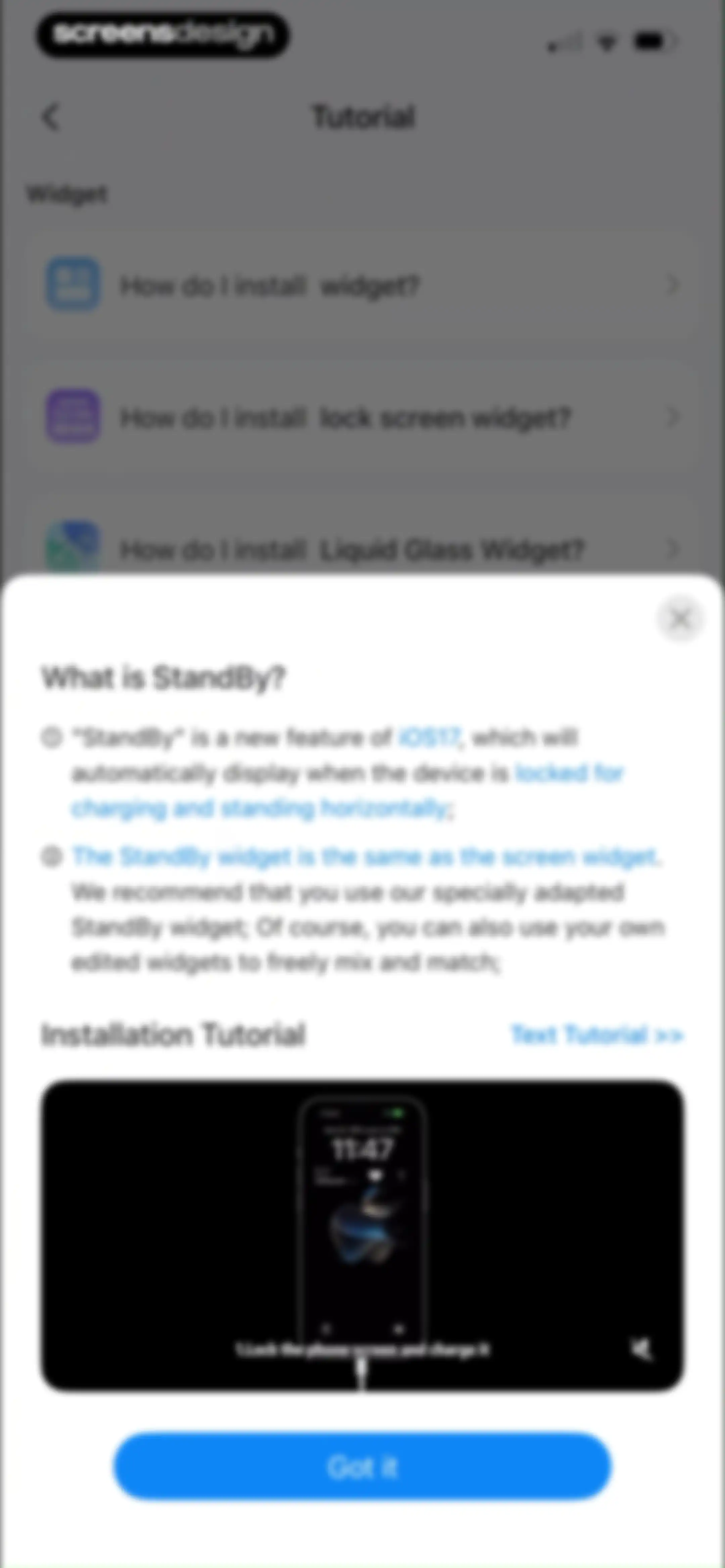 iScreen - Widgets & Wallpaper screen 159