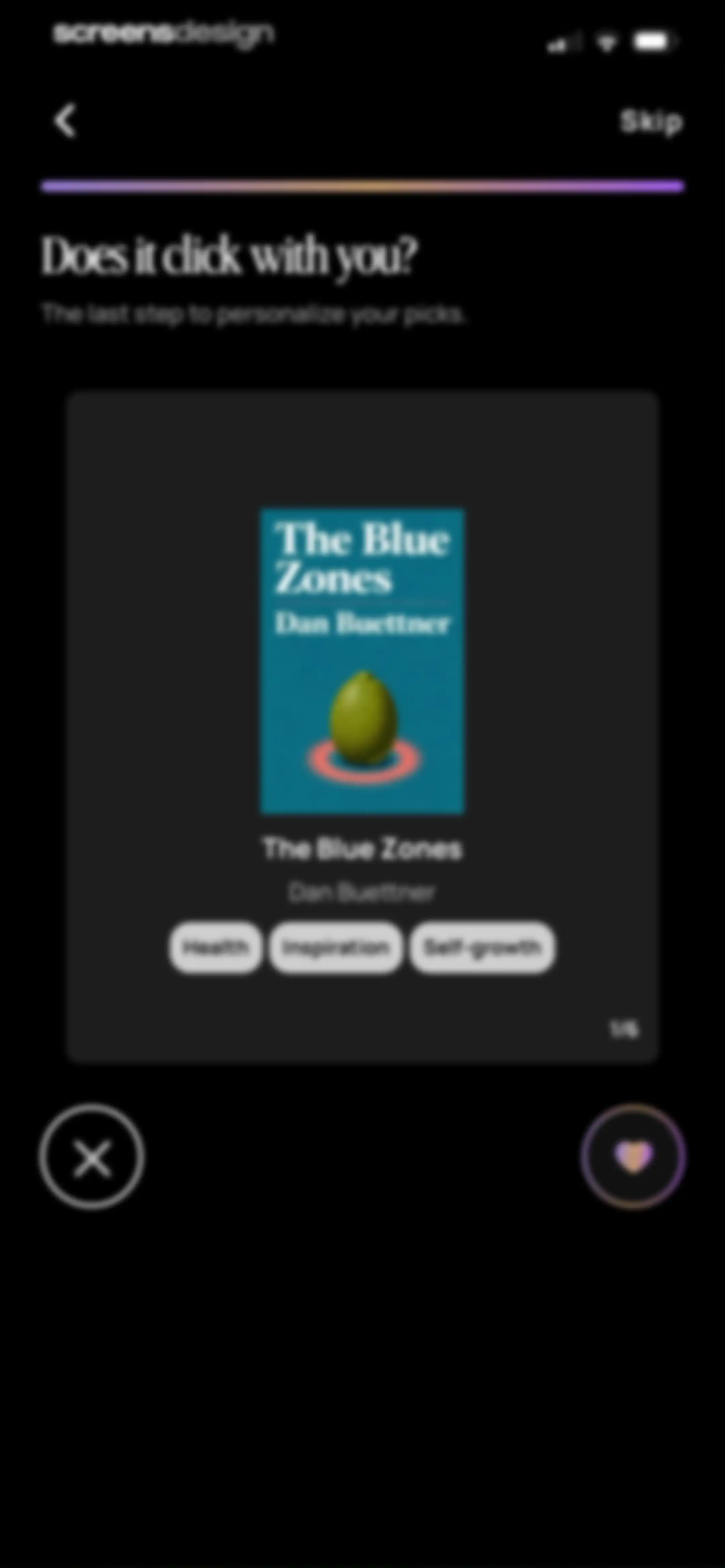 BeFreed: Personalized Learning screen 25