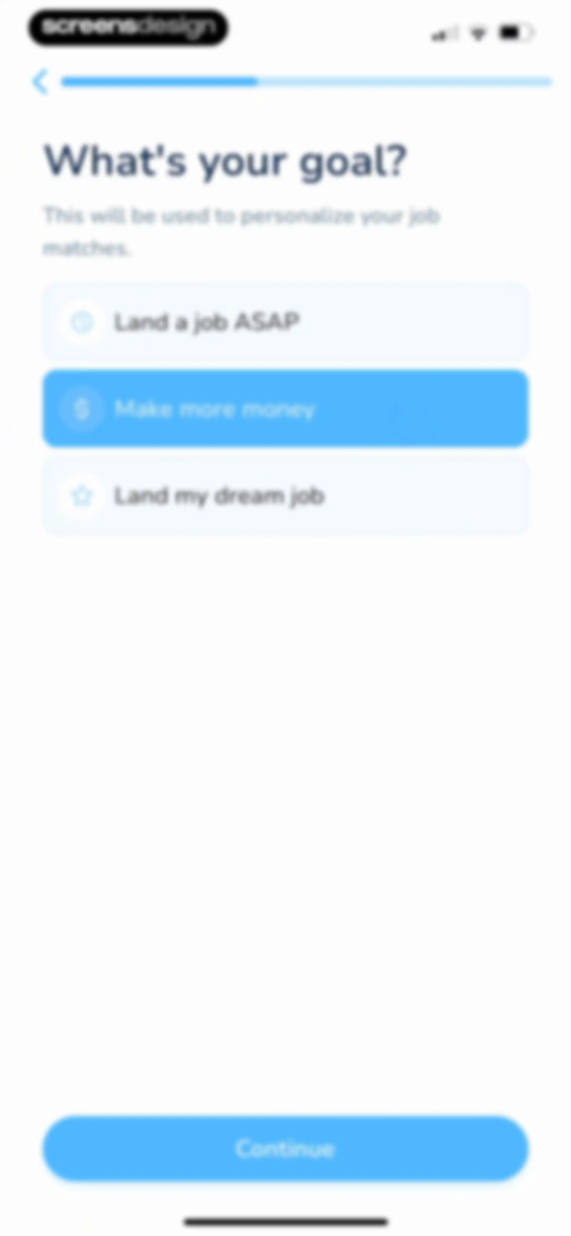 Sprout - AI Job Search screen 14