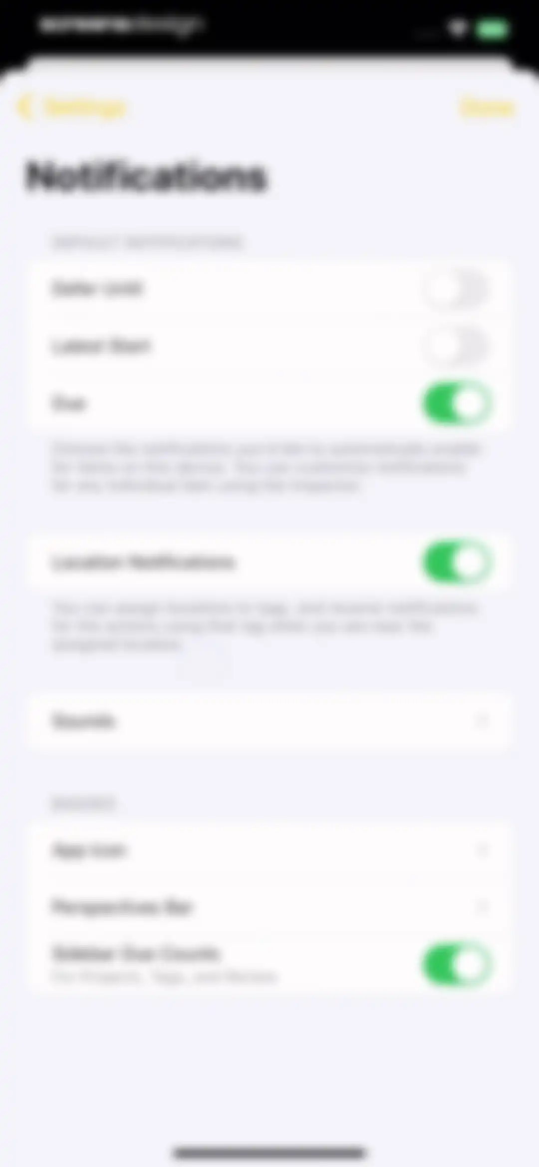 OmniFocus 4 screen 74
