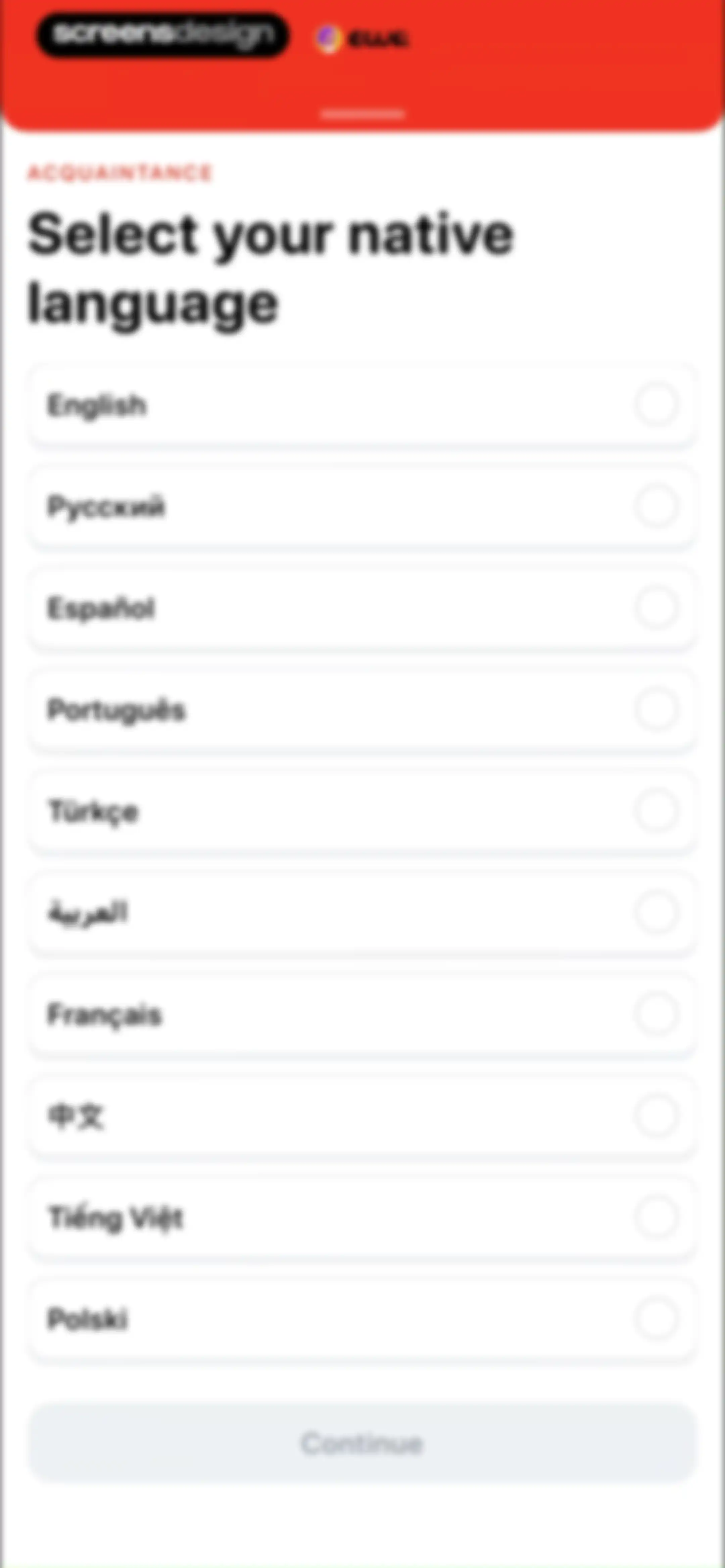 EWA: Learn Languages screen 9