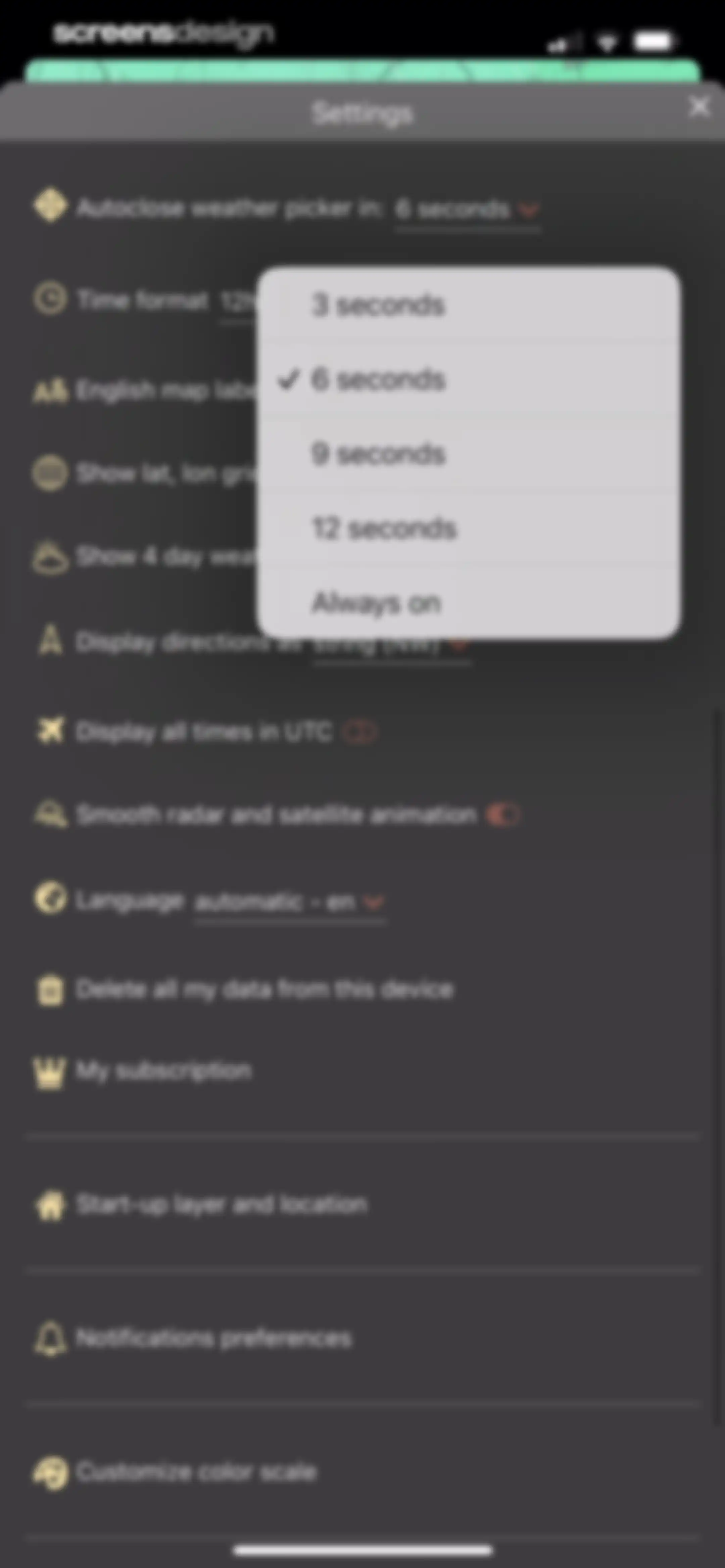 Windy.com screen 74