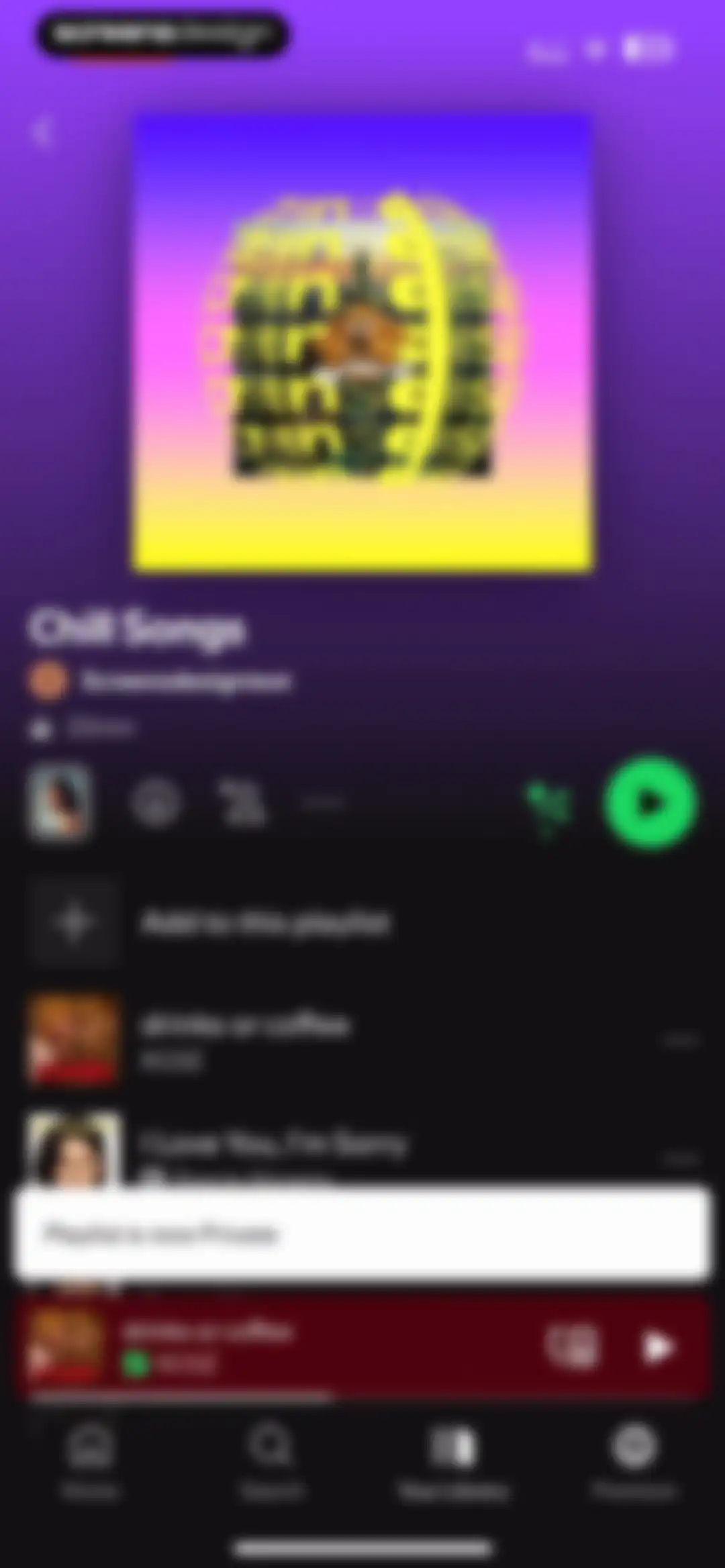 Spotify: Music and Podcasts screen 120