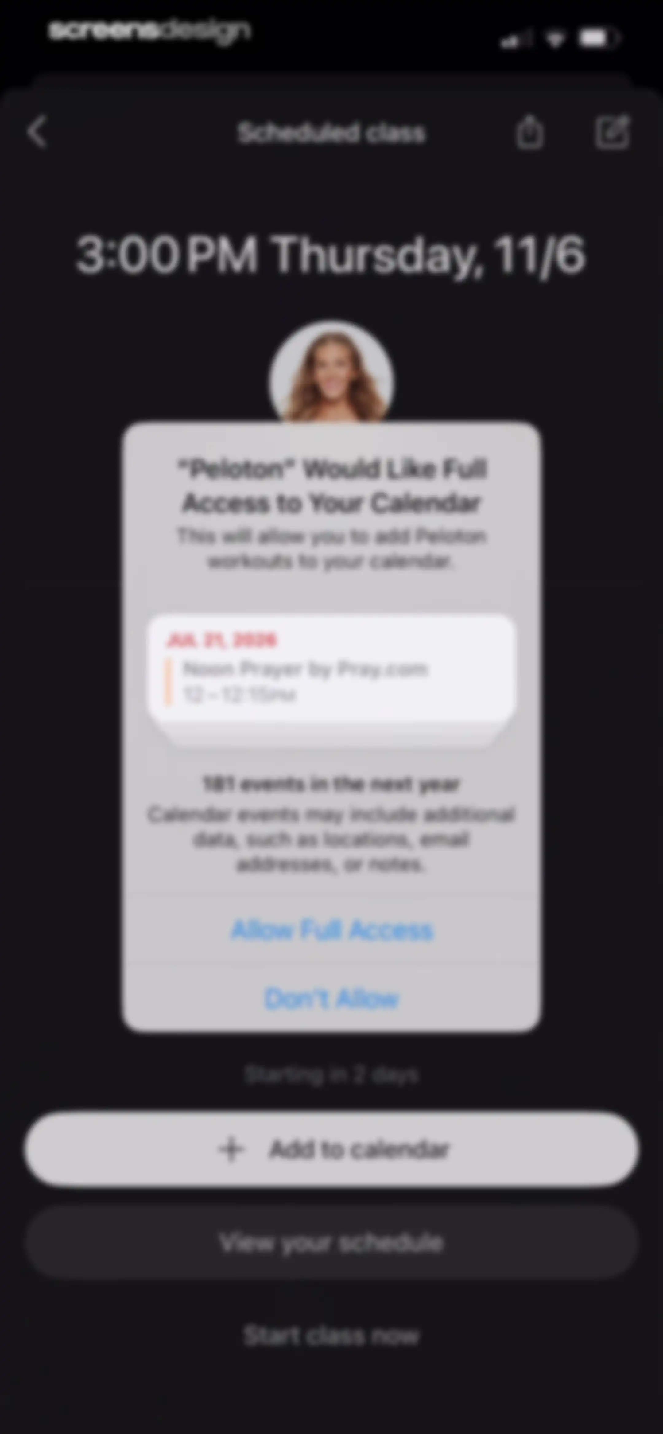 Peloton: Fitness & Workouts screen 47