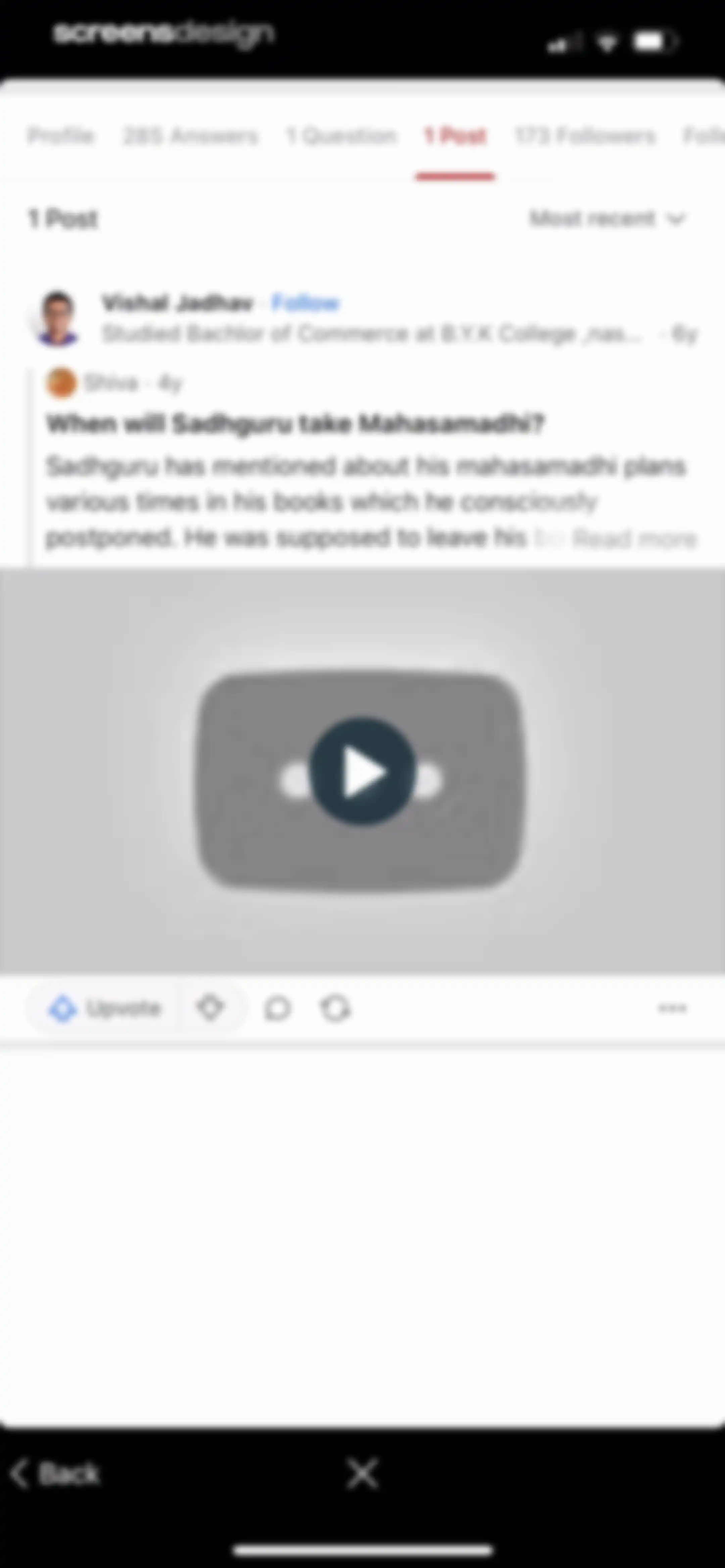 Quora screen 88