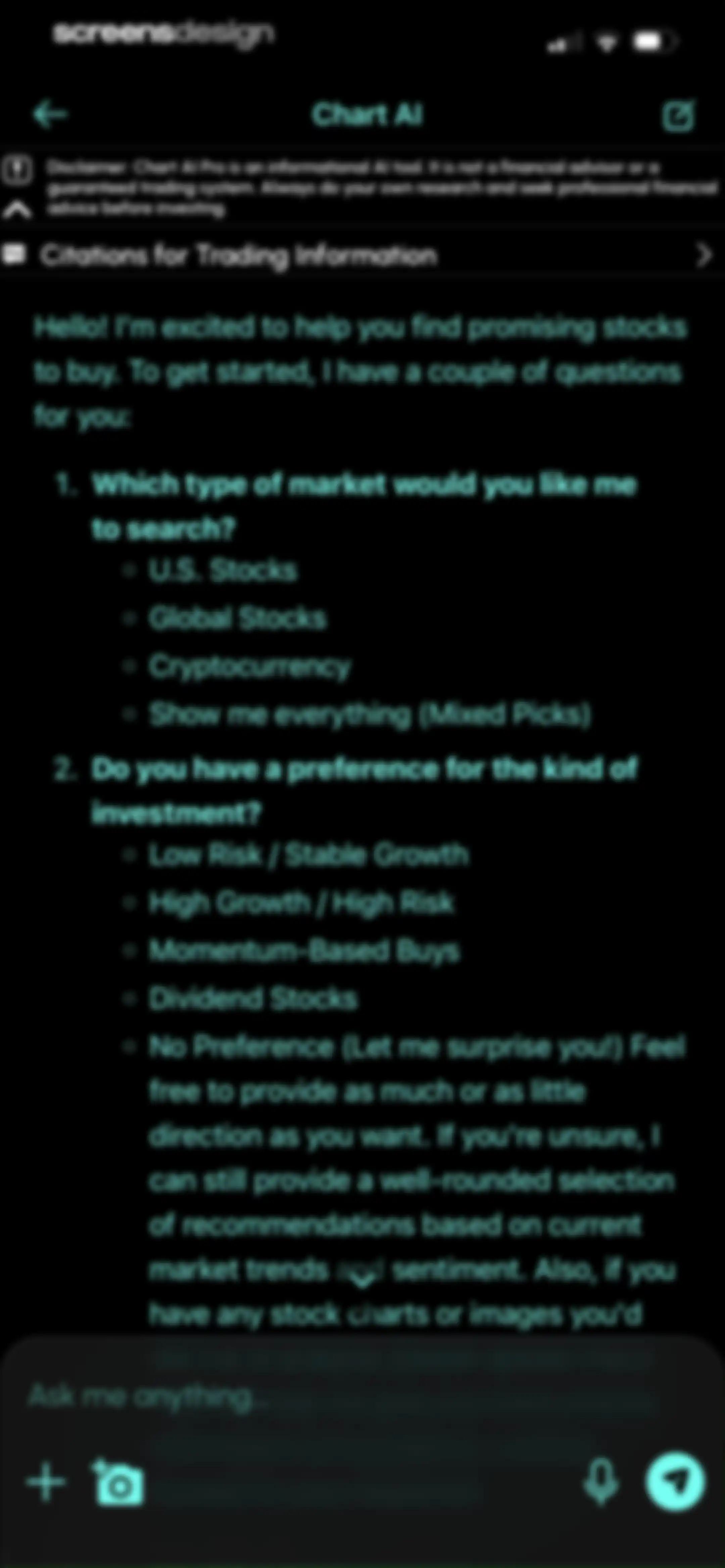 Chart AI Pro Trading Assistant screen 21