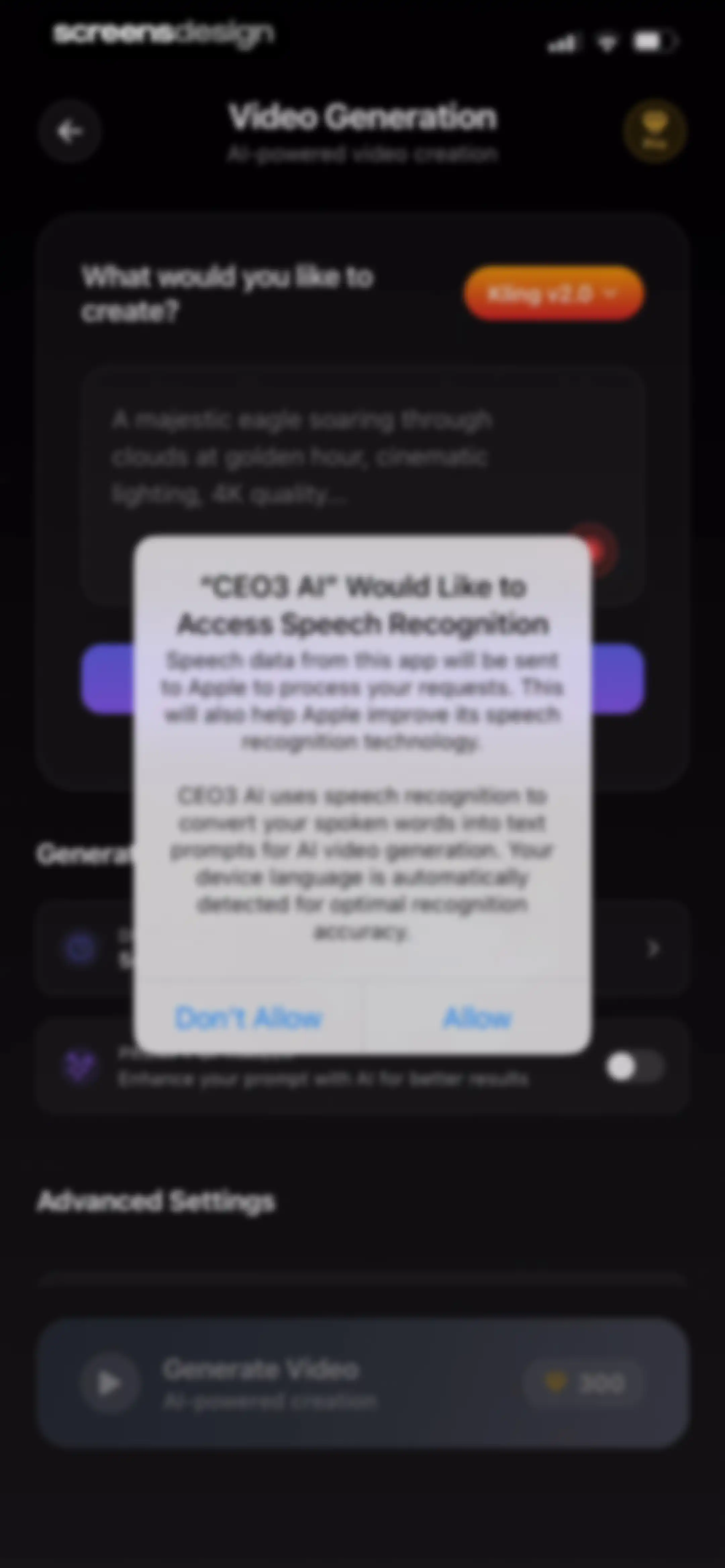 Ceo3 : AI Video Generator screen 18