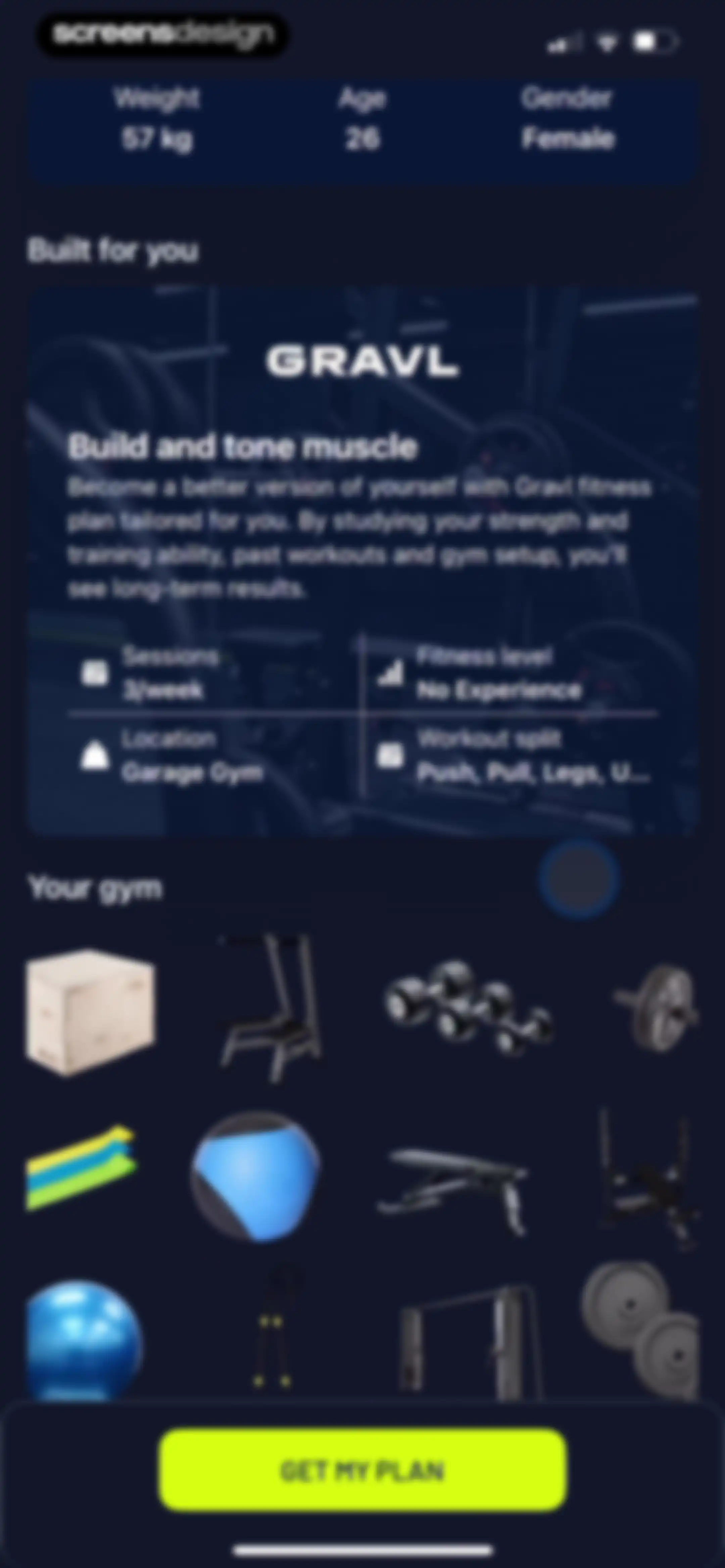 Personal Trainer: Gravl screen 27