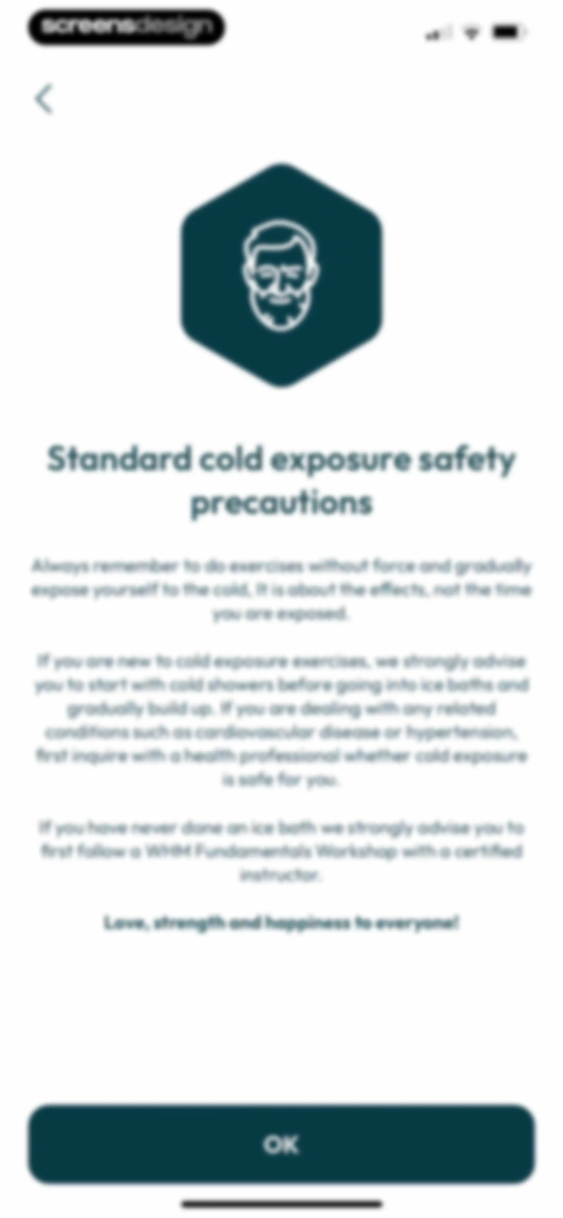 Wim Hof Method: Breathwork screen 76