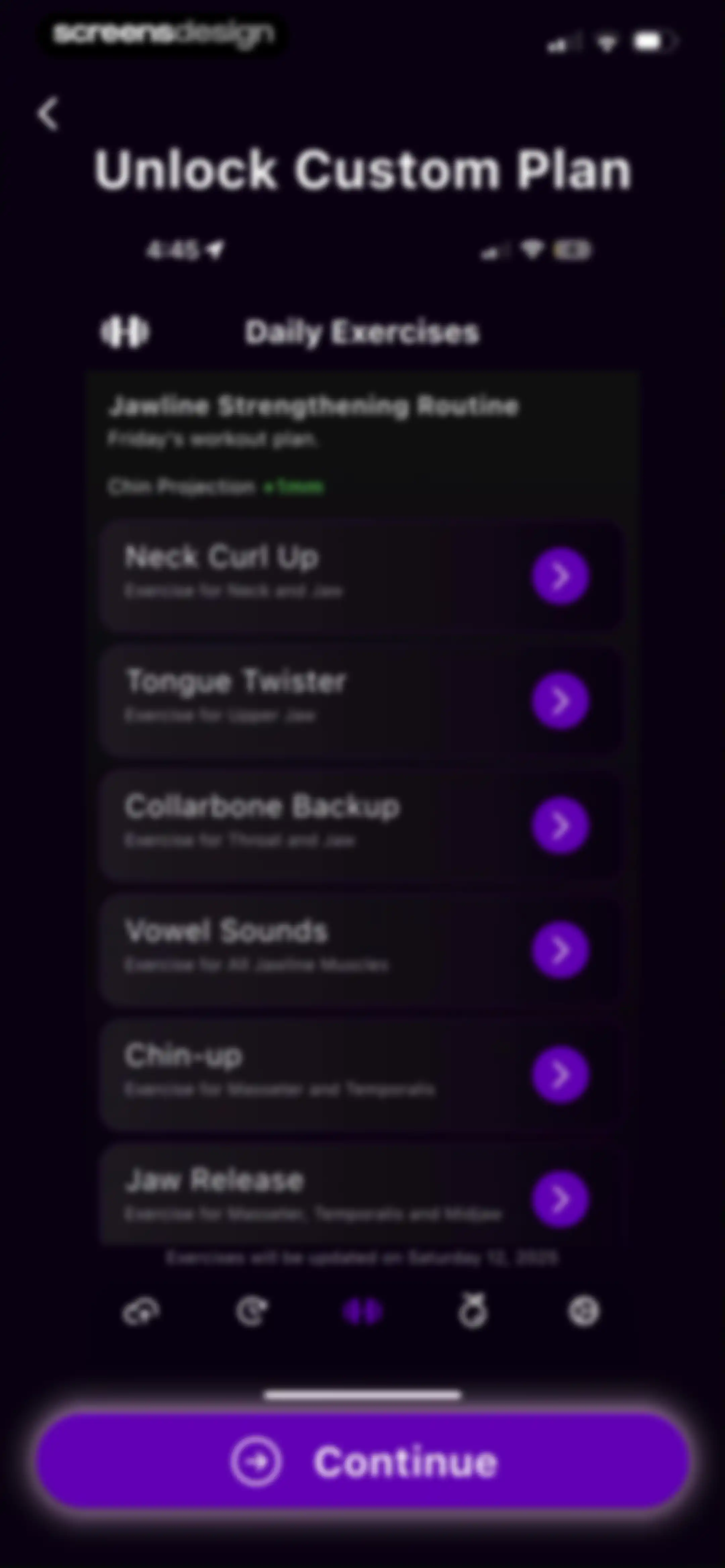 JawMax screen 39