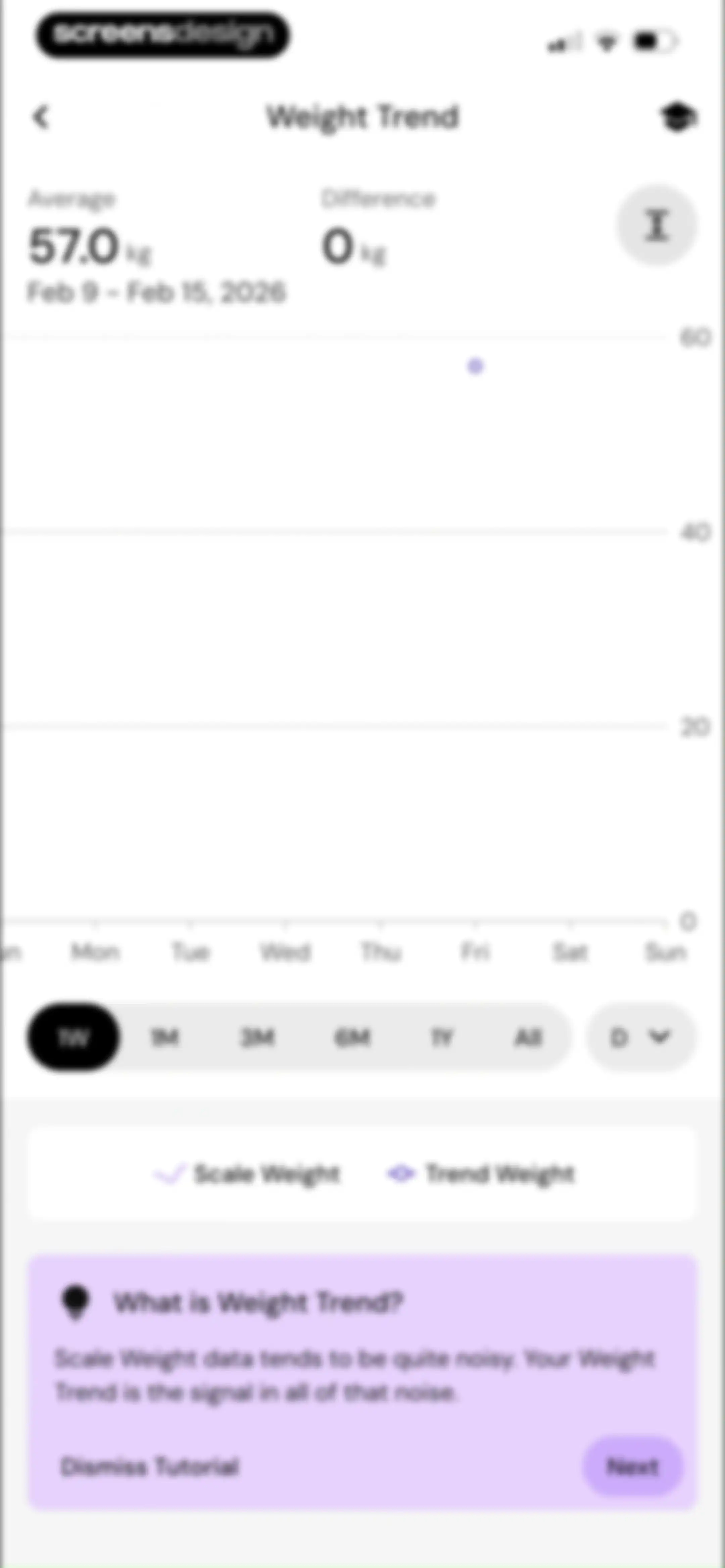 MacroFactor Workouts - Tracker screen 61