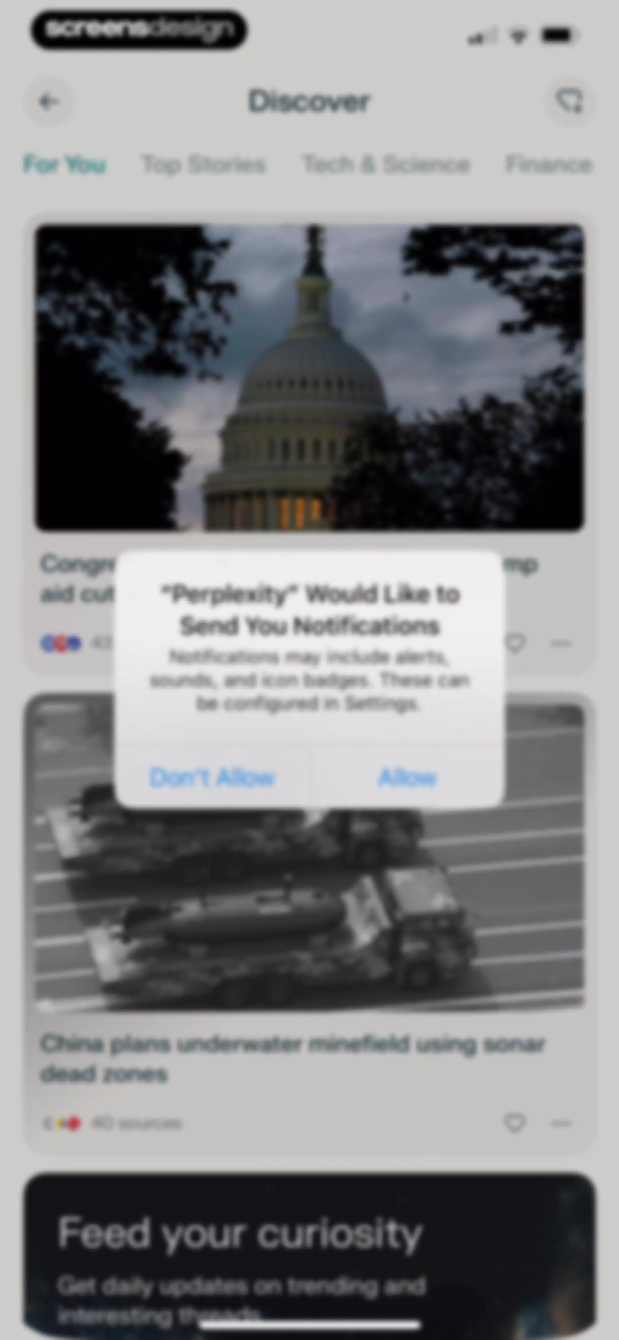 Perplexity - AI Search & Chat screen 56