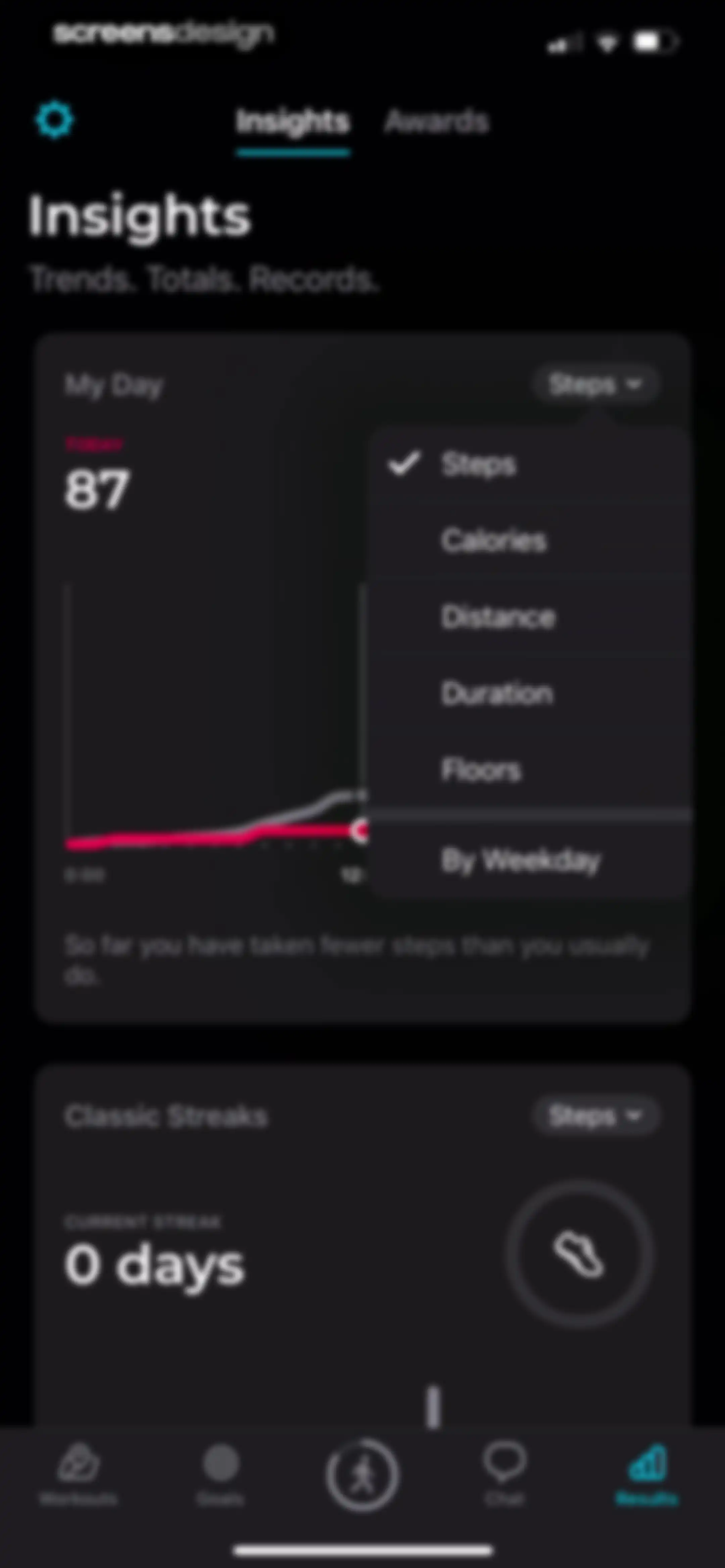 StepsApp Pedometer screen 138