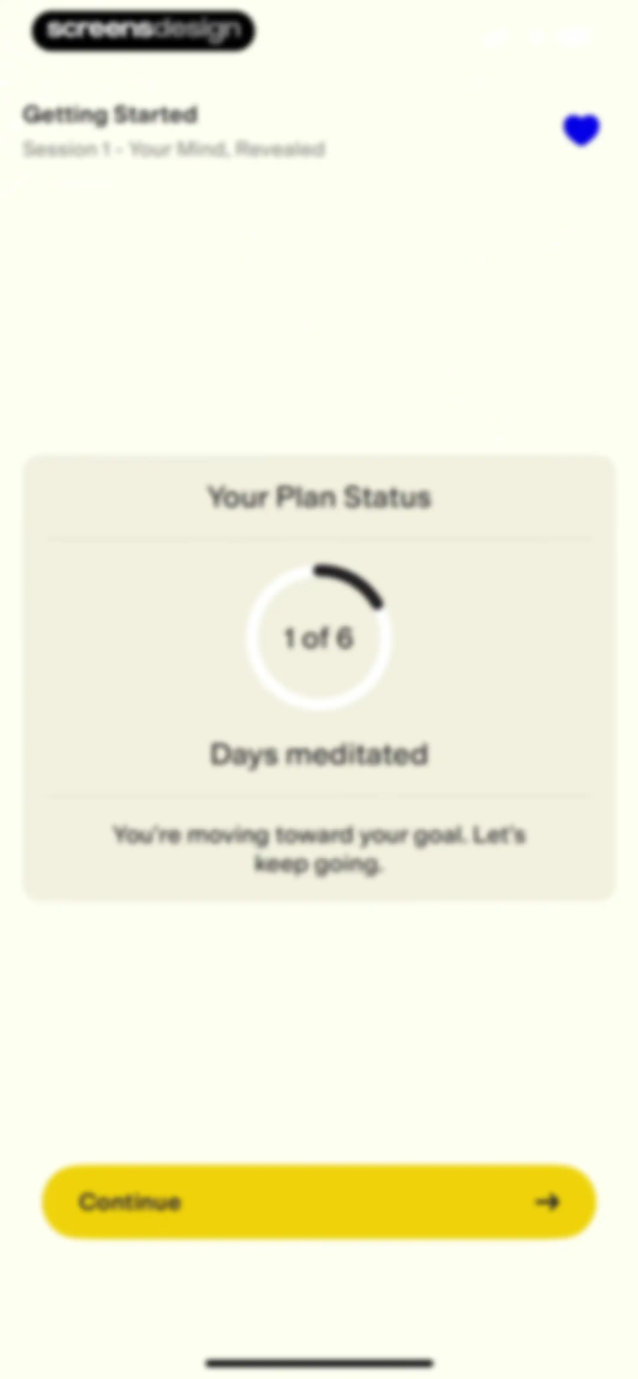 Happier Meditation screen 50