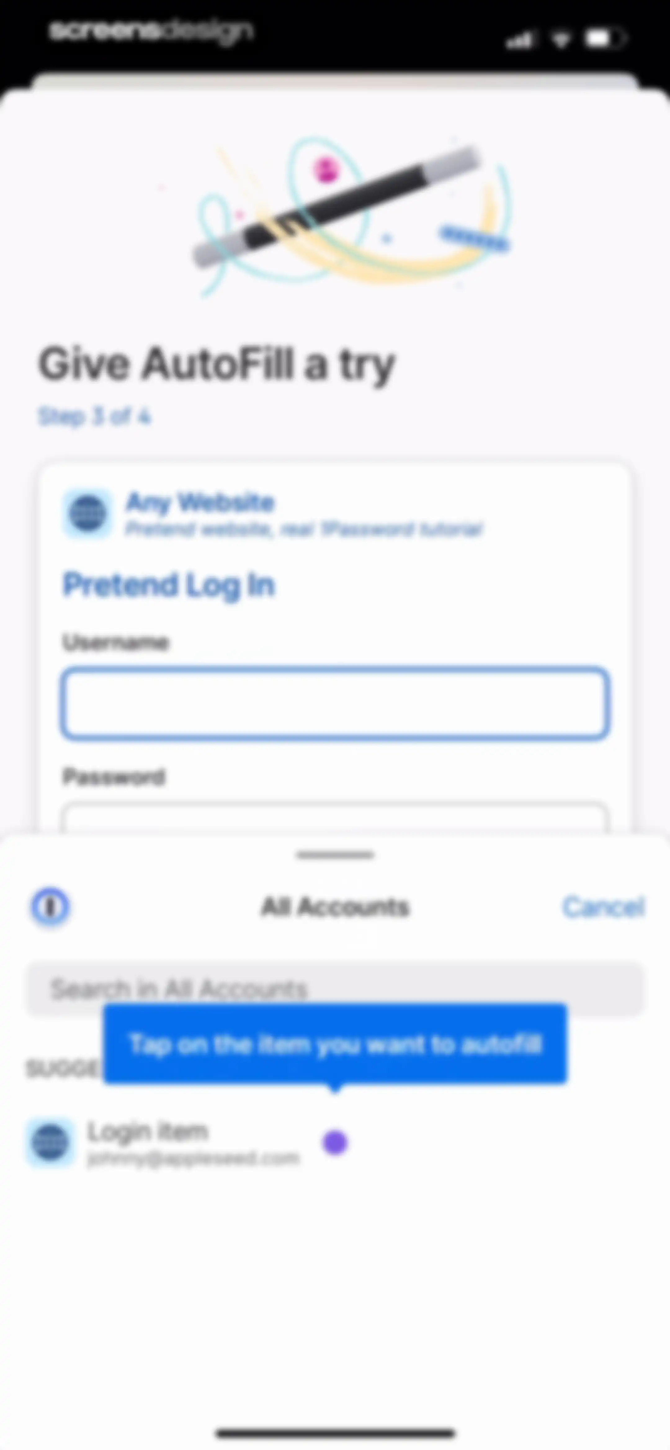 1Password: Password Manager screen 39
