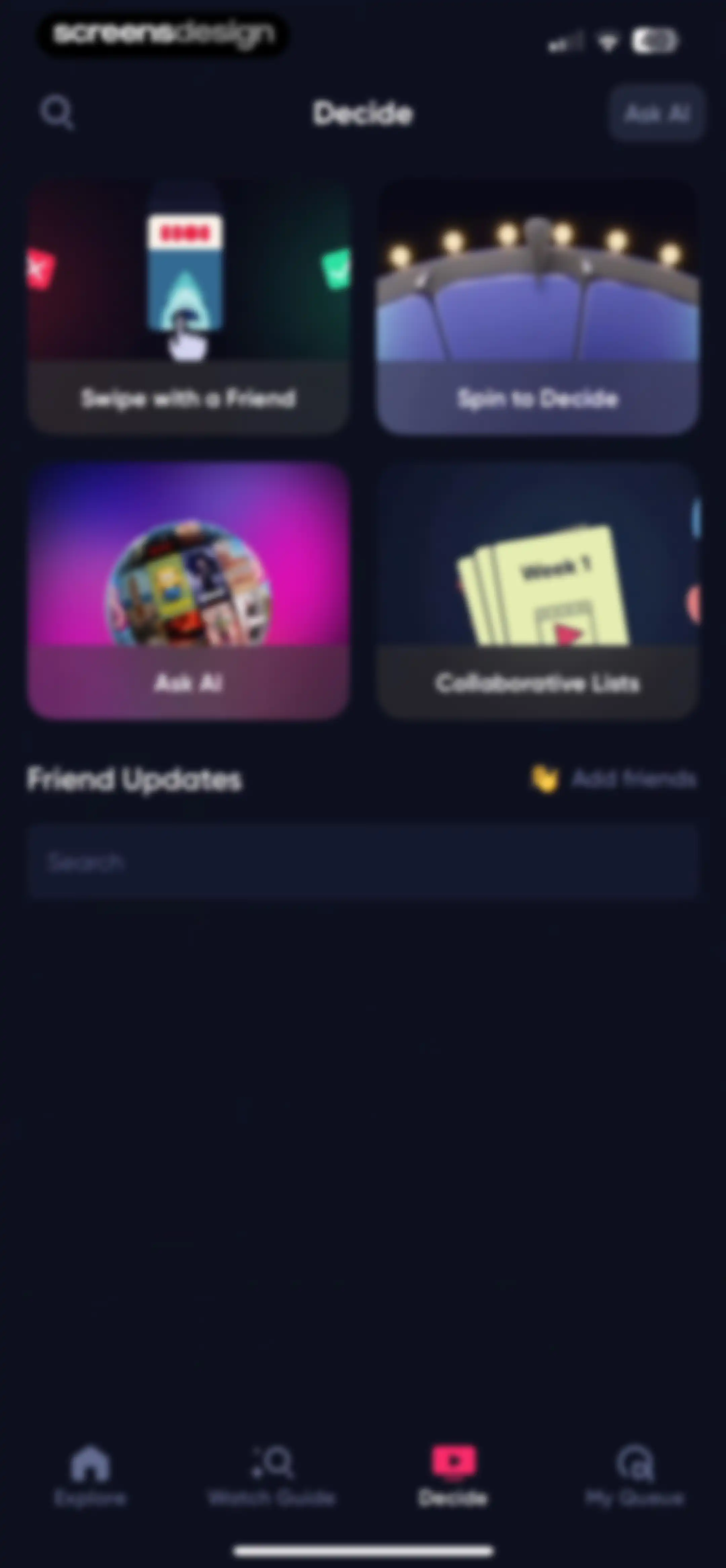Queue - Find Movies & Shows screen 89
