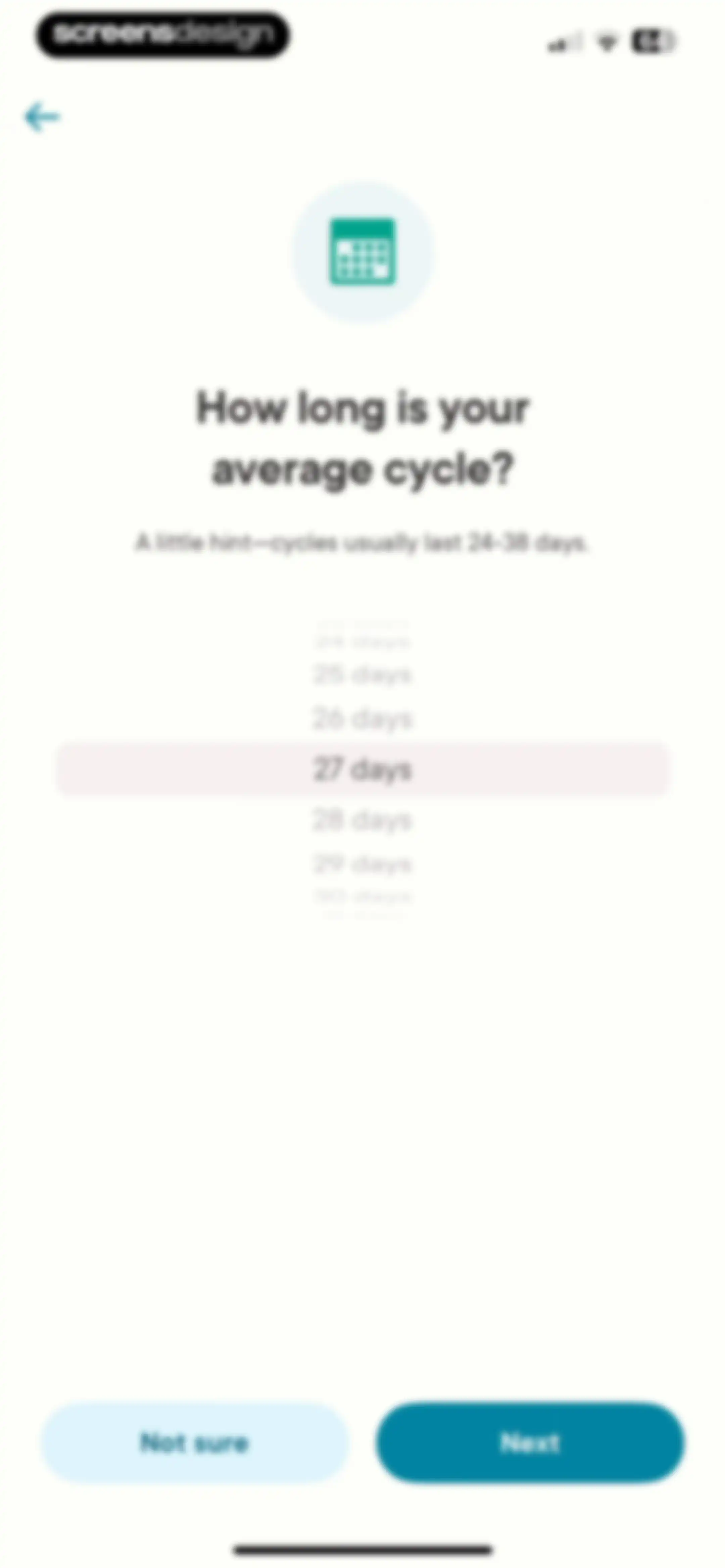 Clue Period & Cycle Tracker screen 14