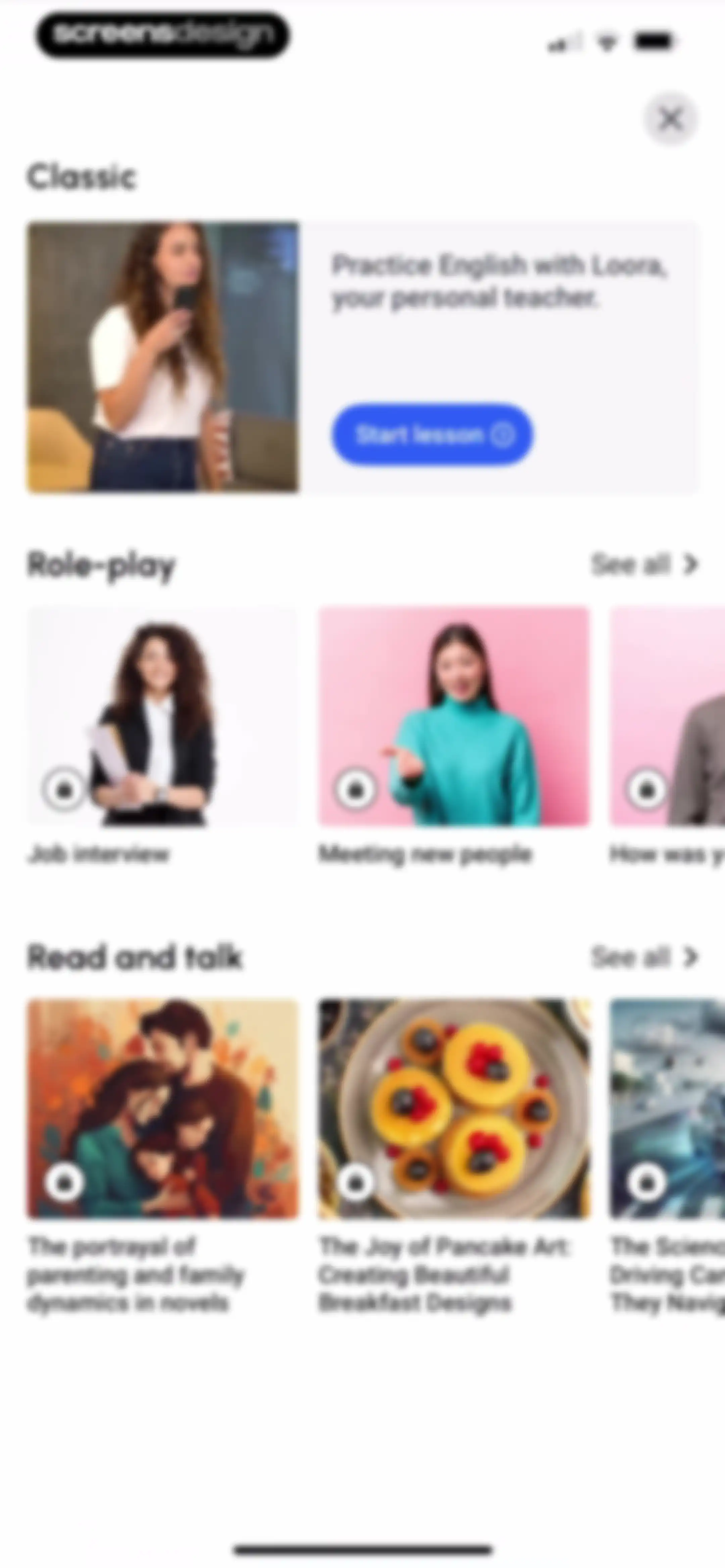 Speak English with Loora AI screen 40